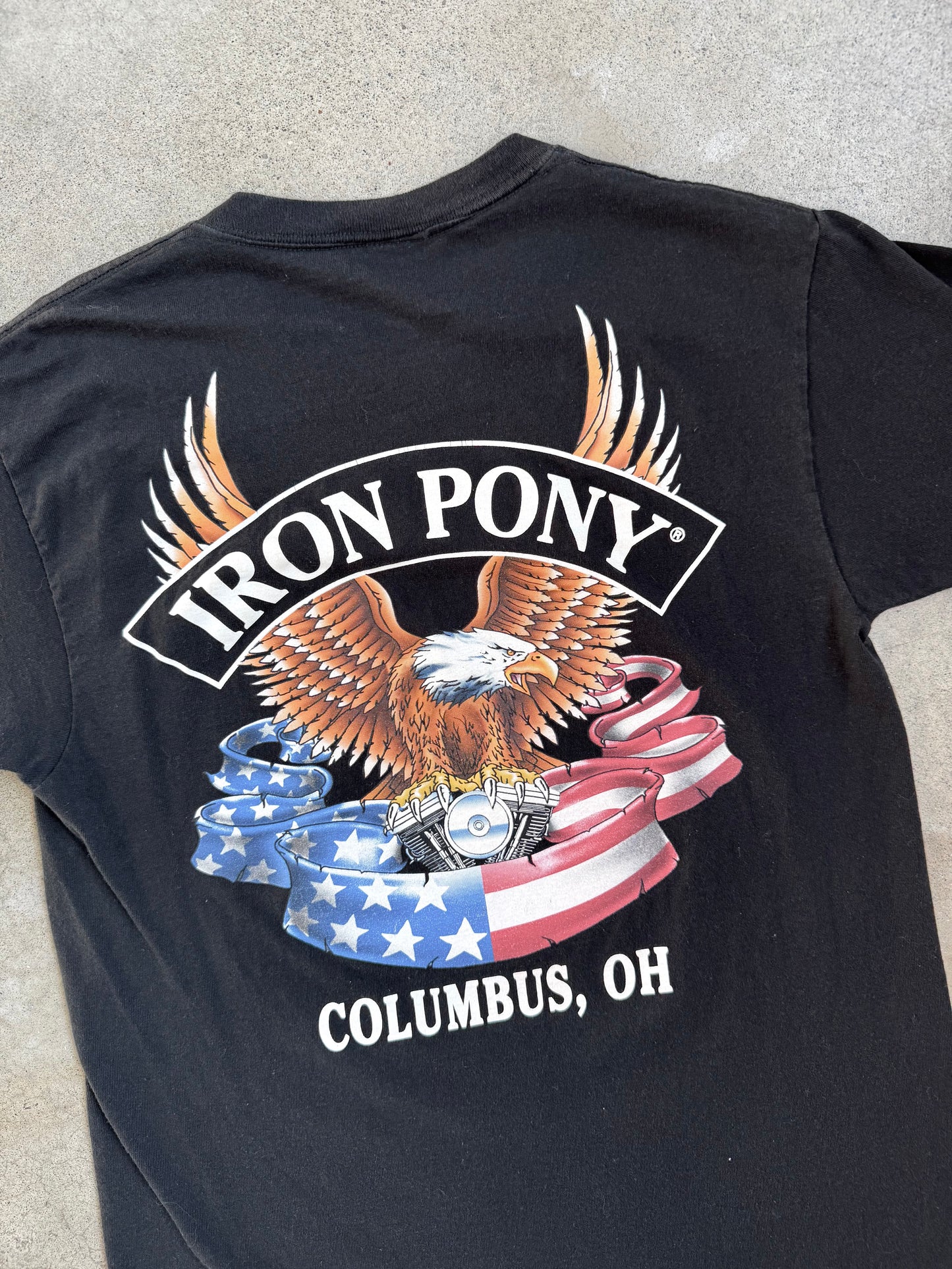 2000s Iron Pony Columbus Native American Graphic Tee | Medium