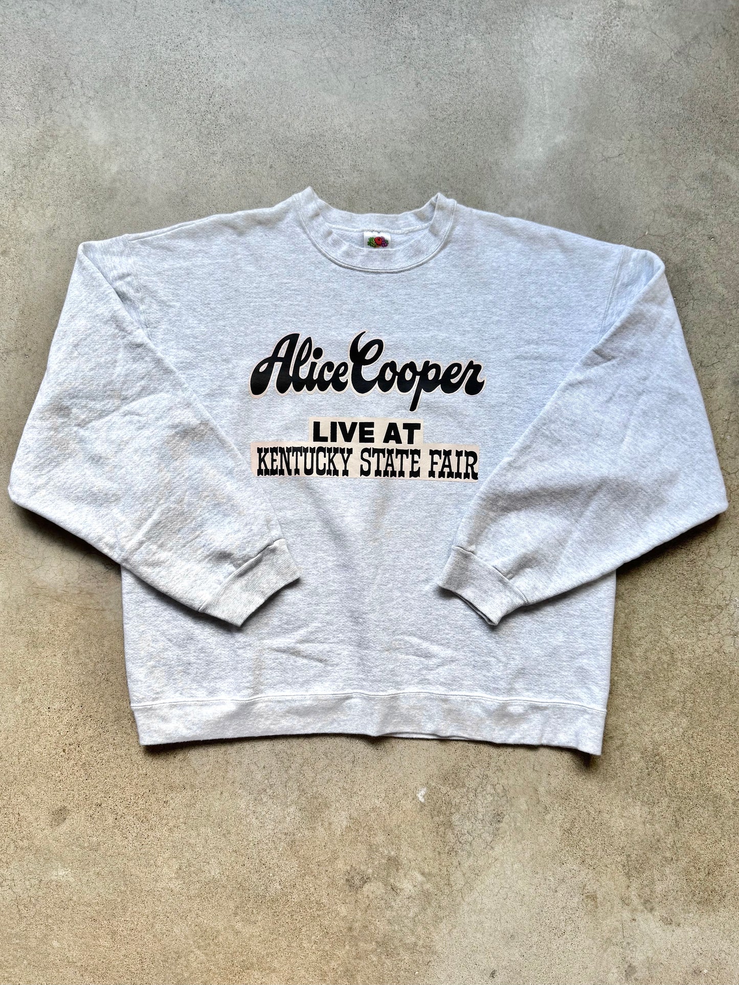 2007 Alice Cooper Kentucky State Fair Crewneck Sweatshirt | 2XL