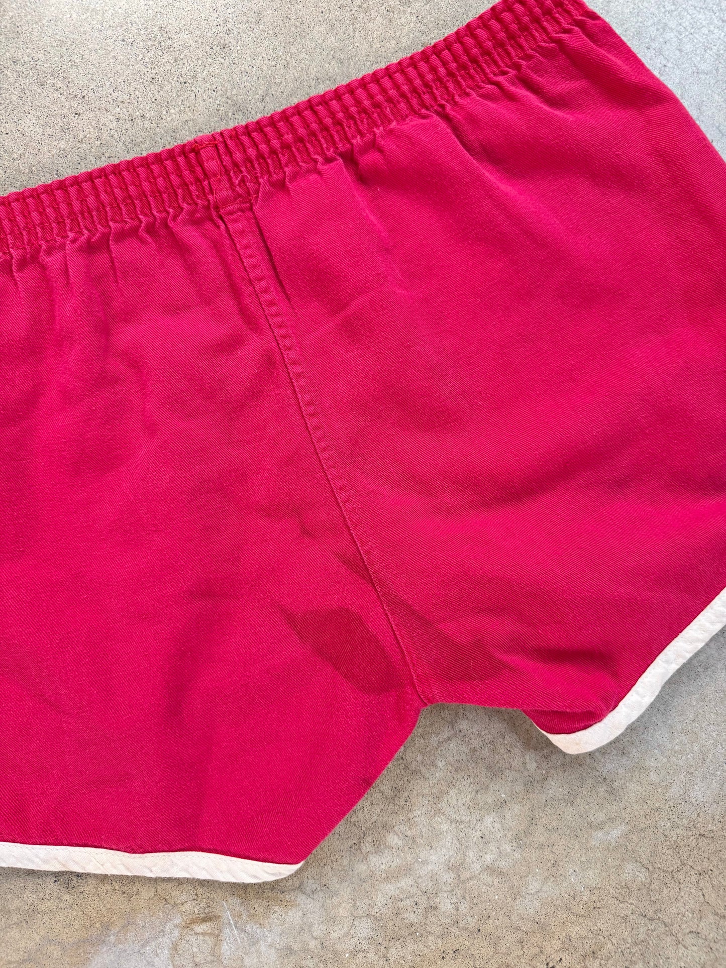 Vintage 1970s St. Johns Redwings Cotton Athletic Shorts | Medium