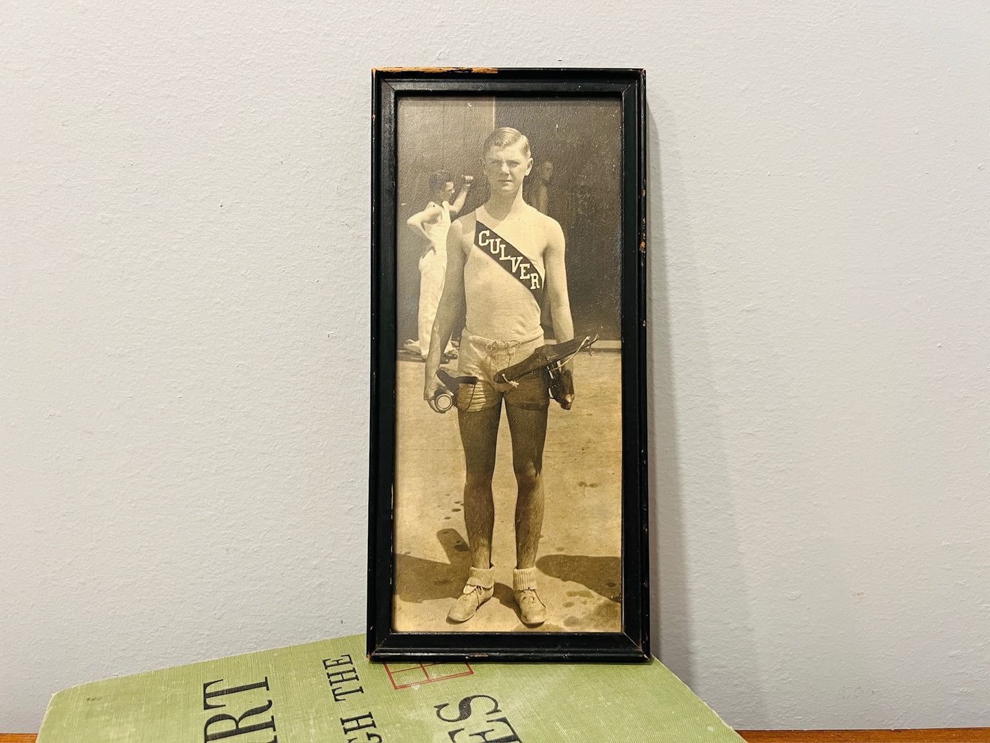 Framed 1920s Athletic Boy Culver School Photograph