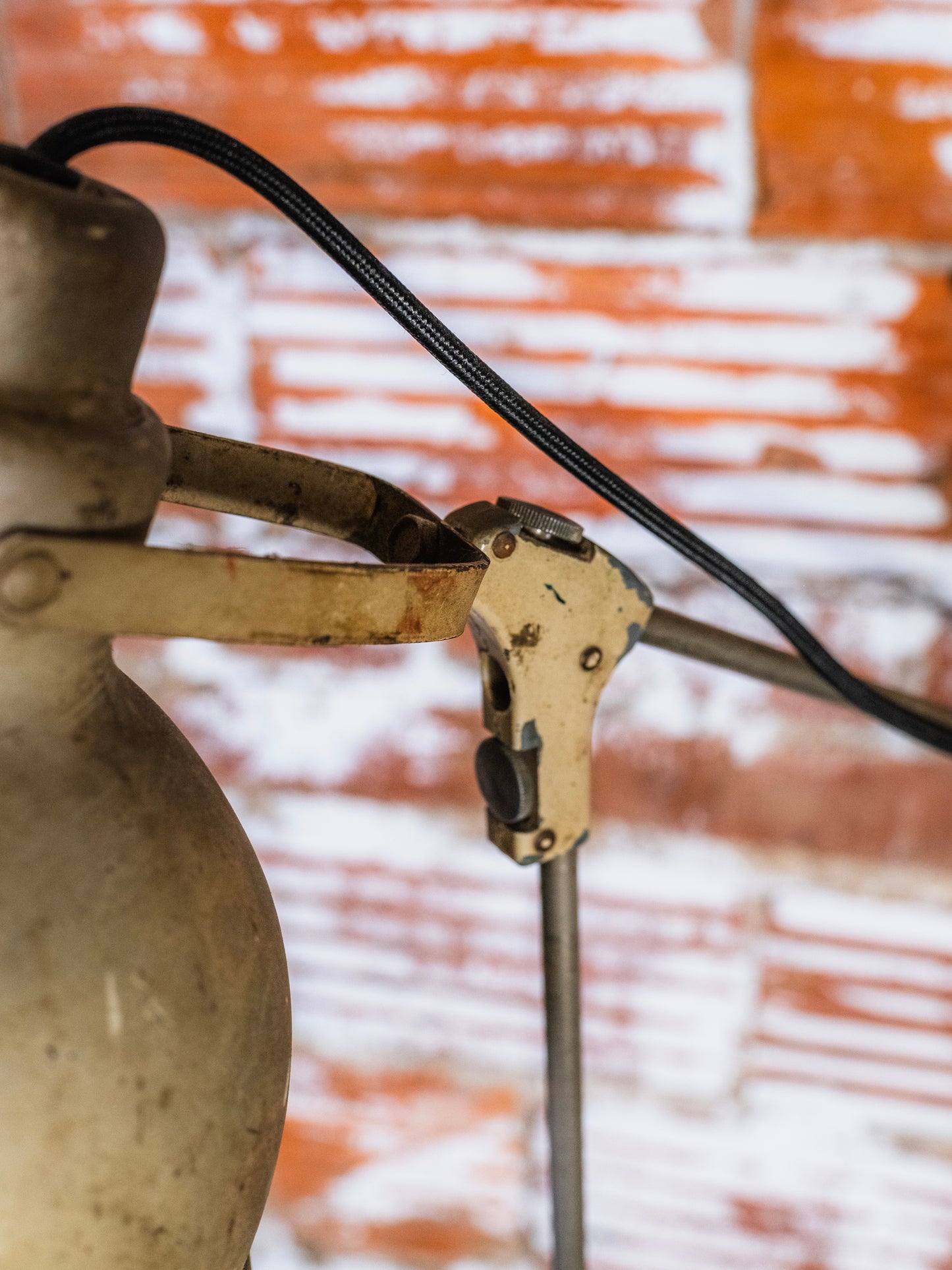 Vintage Bretford Metal Garage Floor Lamp