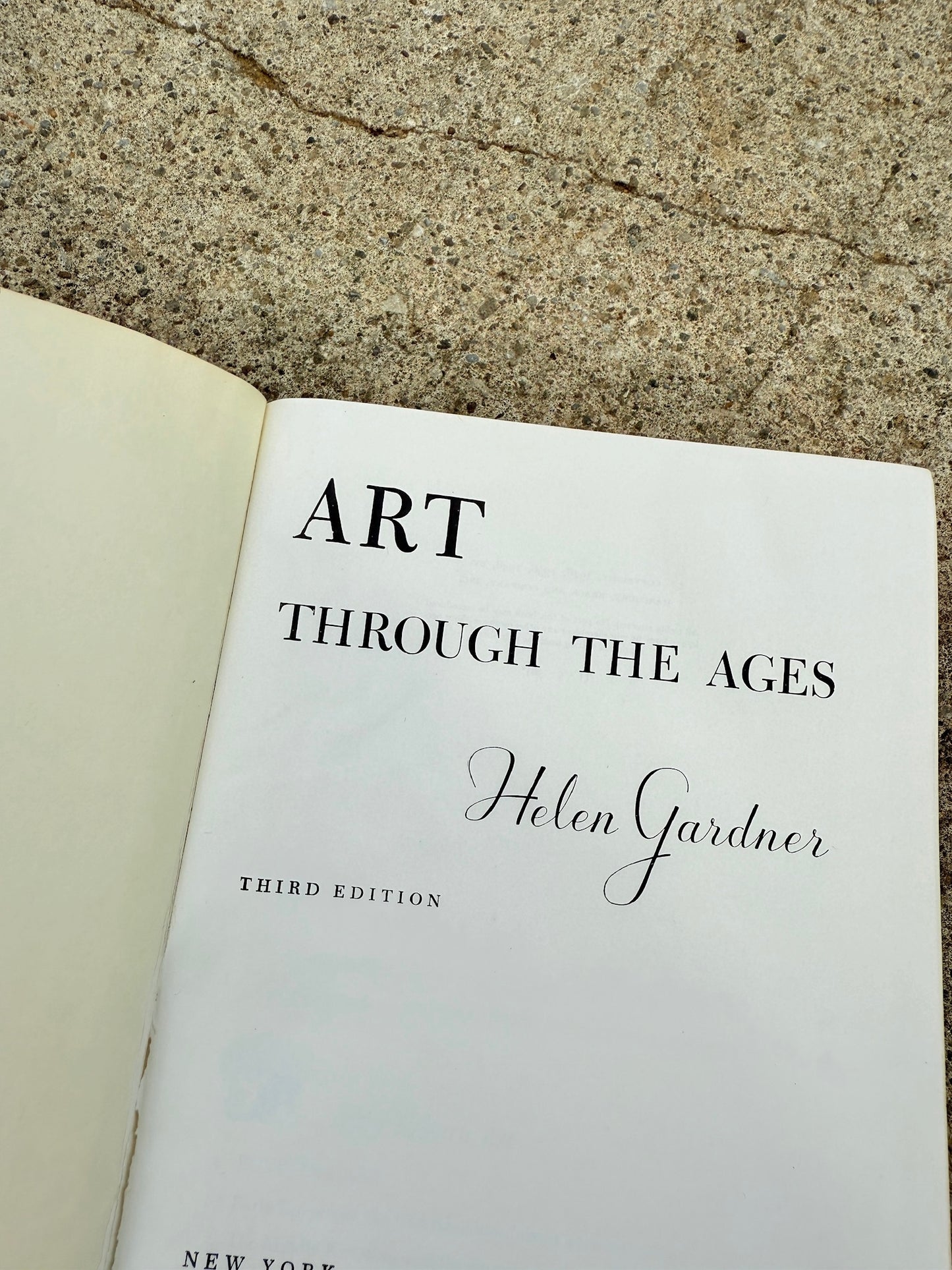 Vintage Art Through the Ages (Third Edition) Hardcover Book