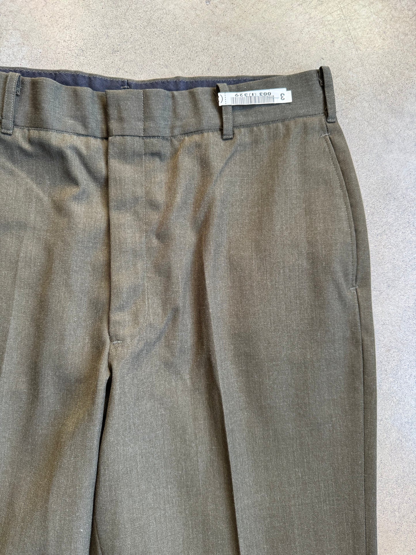 Vintage 1980s U.S. Marine Corps. Military Issue Wool Two-Piece Dress Suit | 37L