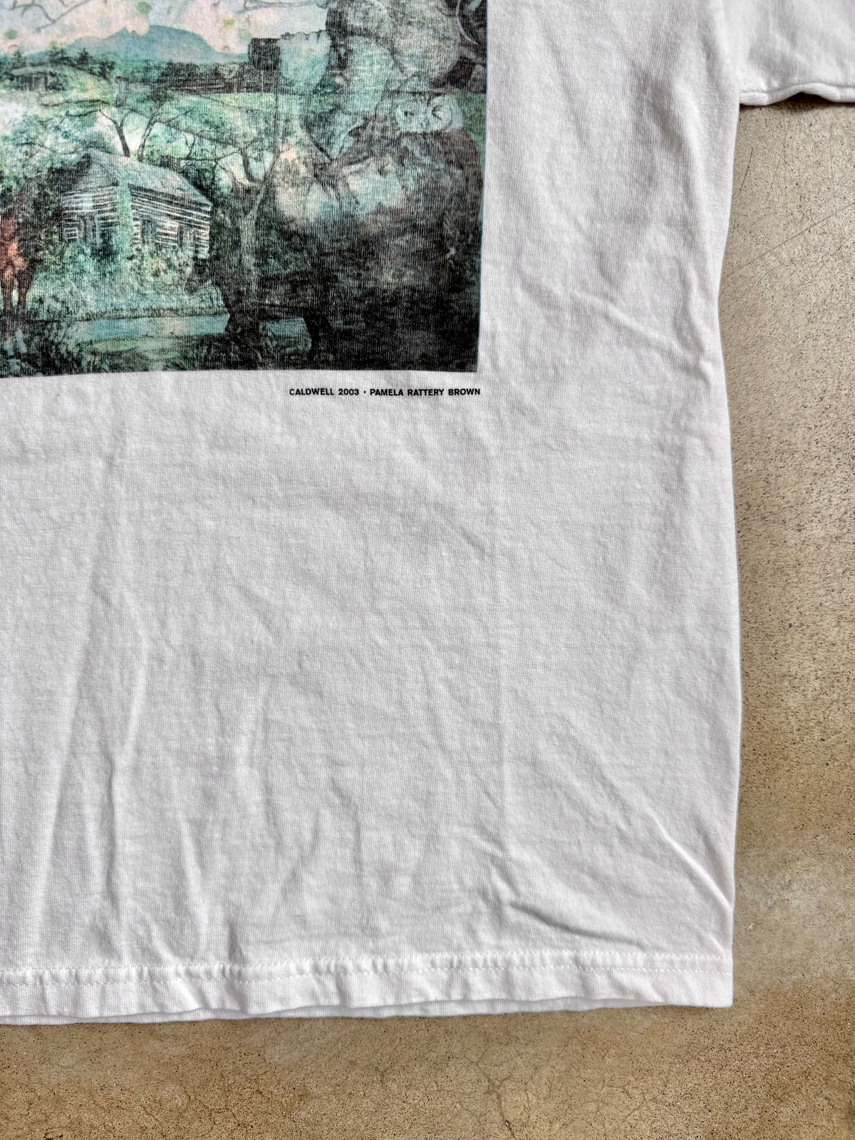 Vintage 2003 Caldwell Art Tee | Youth Large