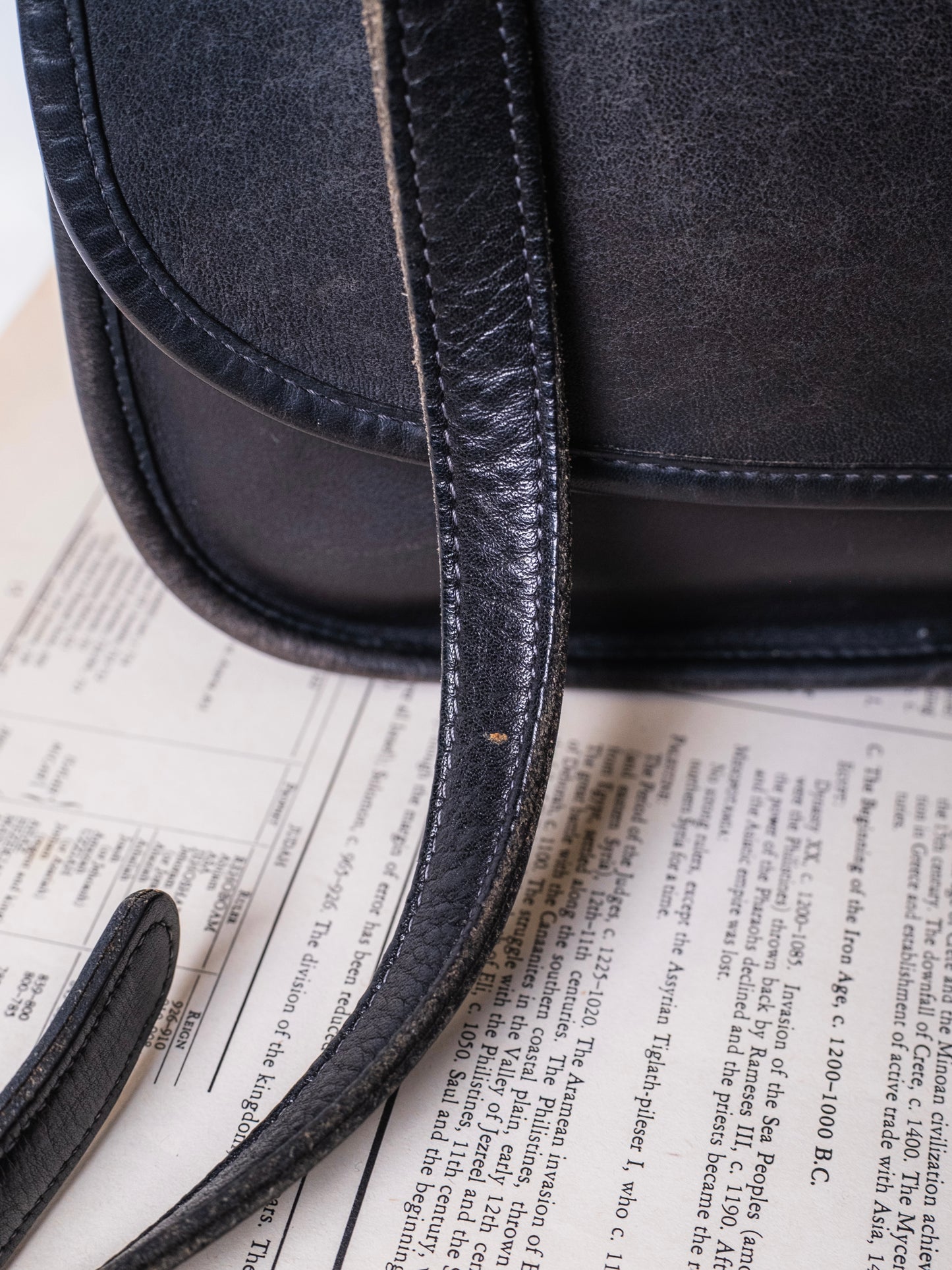 Vintage 1990s Coach City Bag | Black Style No. 9790