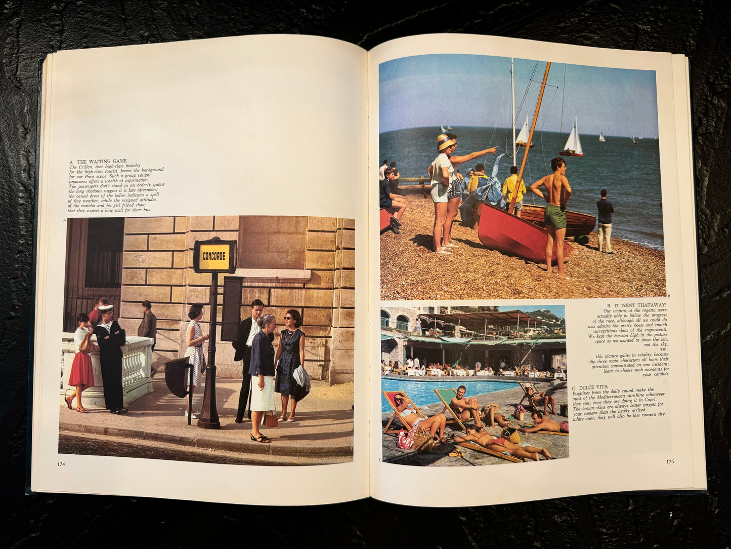 Vintage The Travellers’ Book of Colour Photography Hardcover Book