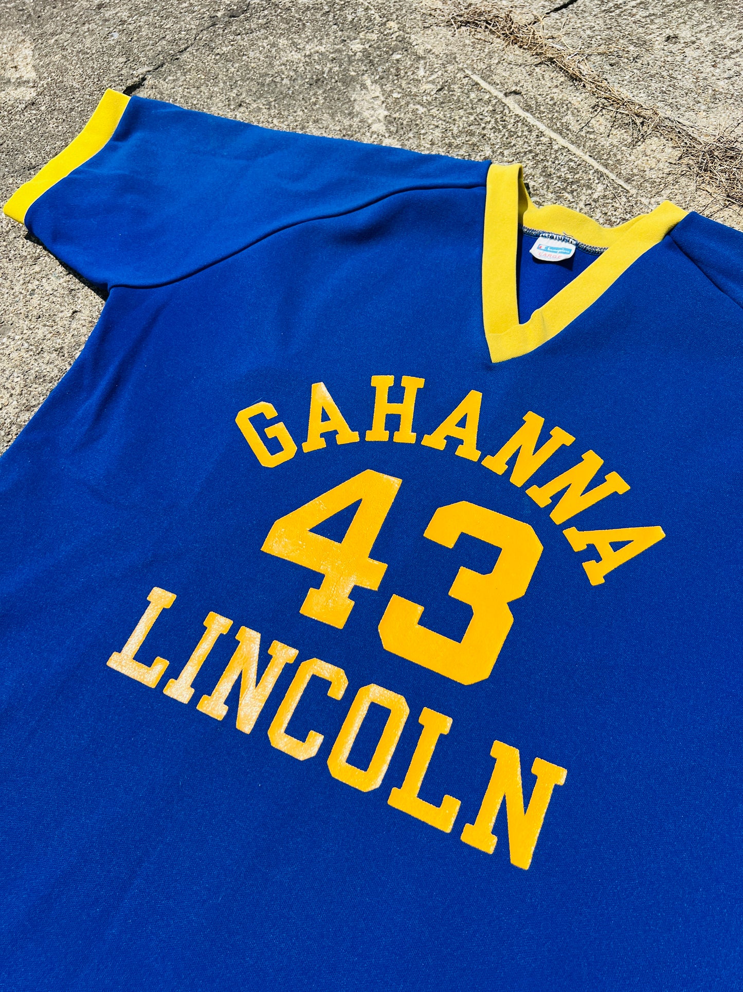 Vintage 1980s Gahanna Lincoln High School Jersey