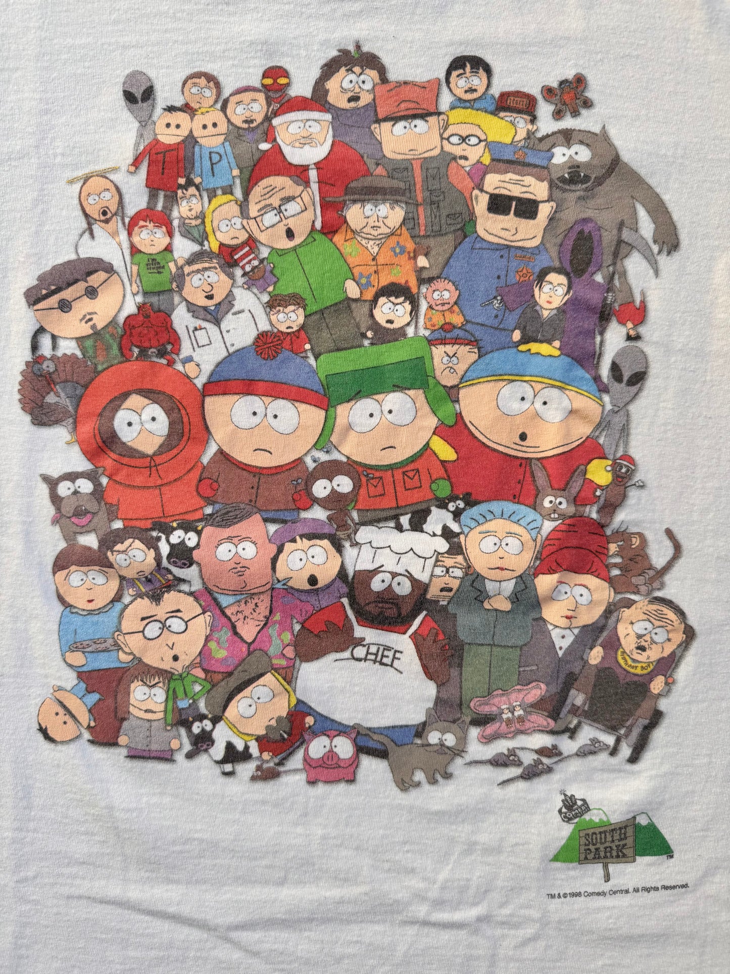 Vintage 1998 Comedy Central South Park Graphic Tee | Large