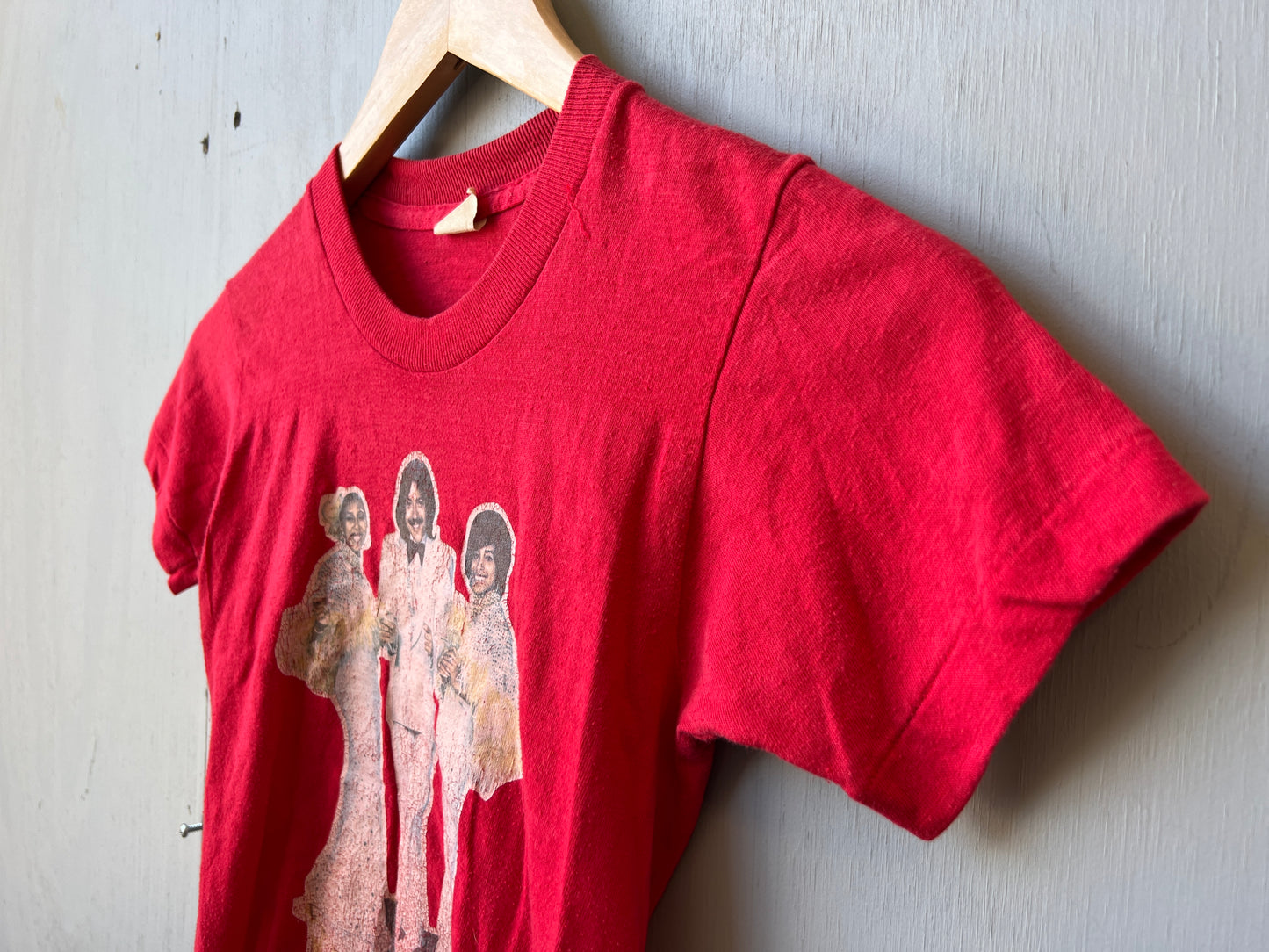 Vintage 1970’s Red Tony Orlando & Dawn Graphic T-Shirt