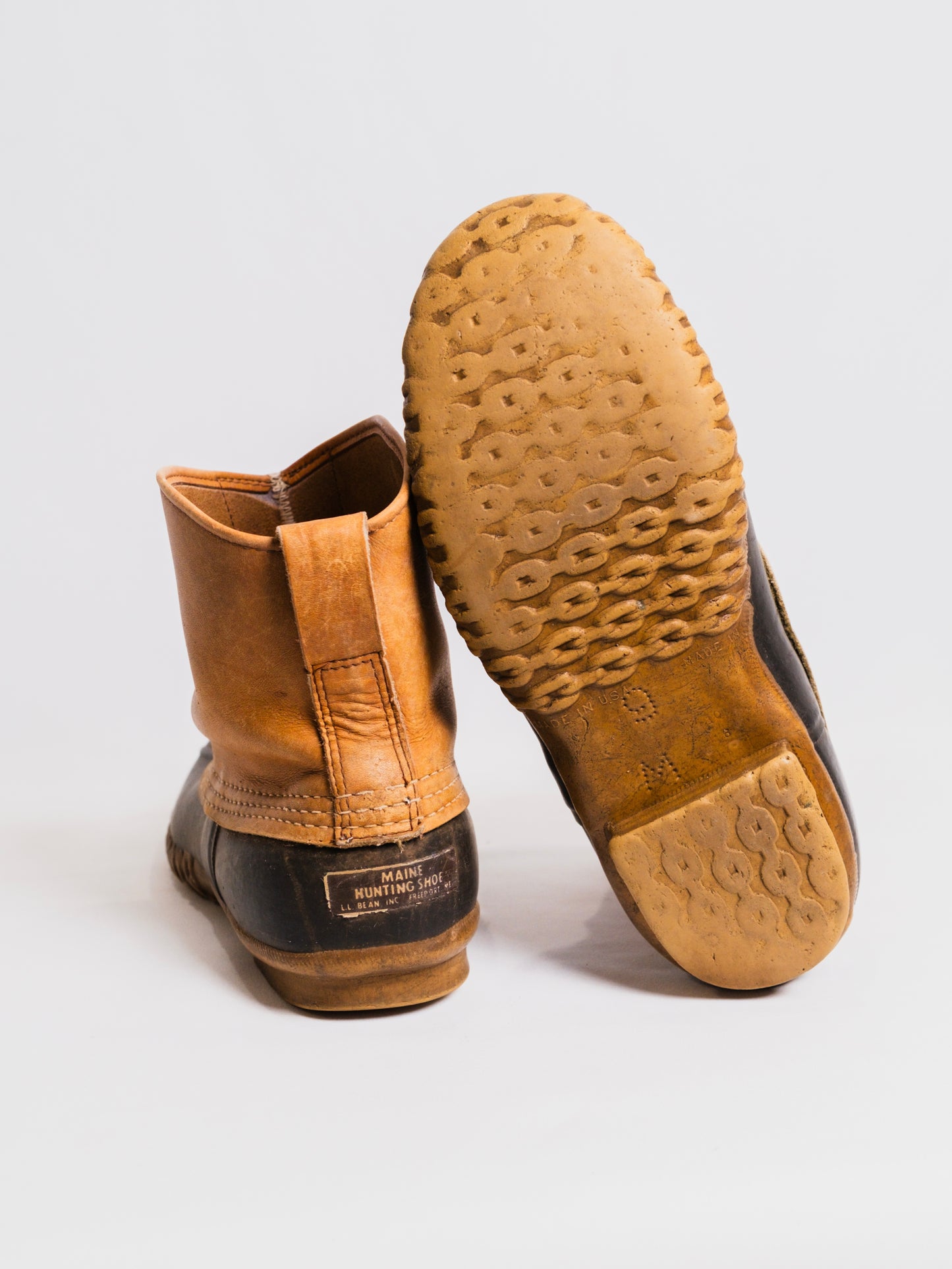 Vintage 1960s L.L. Bean Maine Hunting Shoe Slip-On Duck Boots | Men’s 9