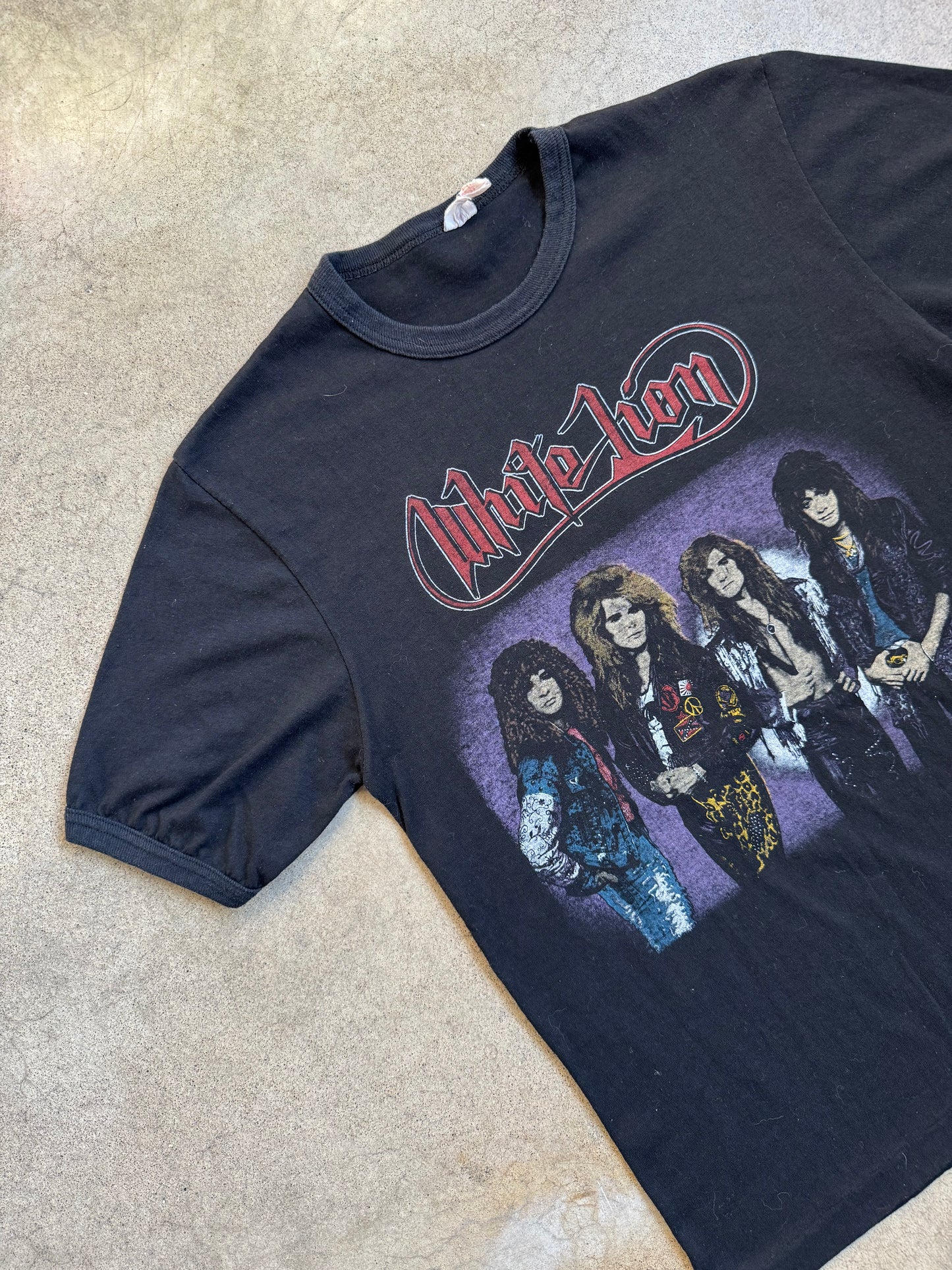 Vintage 1980s White Lion Rock N’ Roar Tour Band Tee | Large