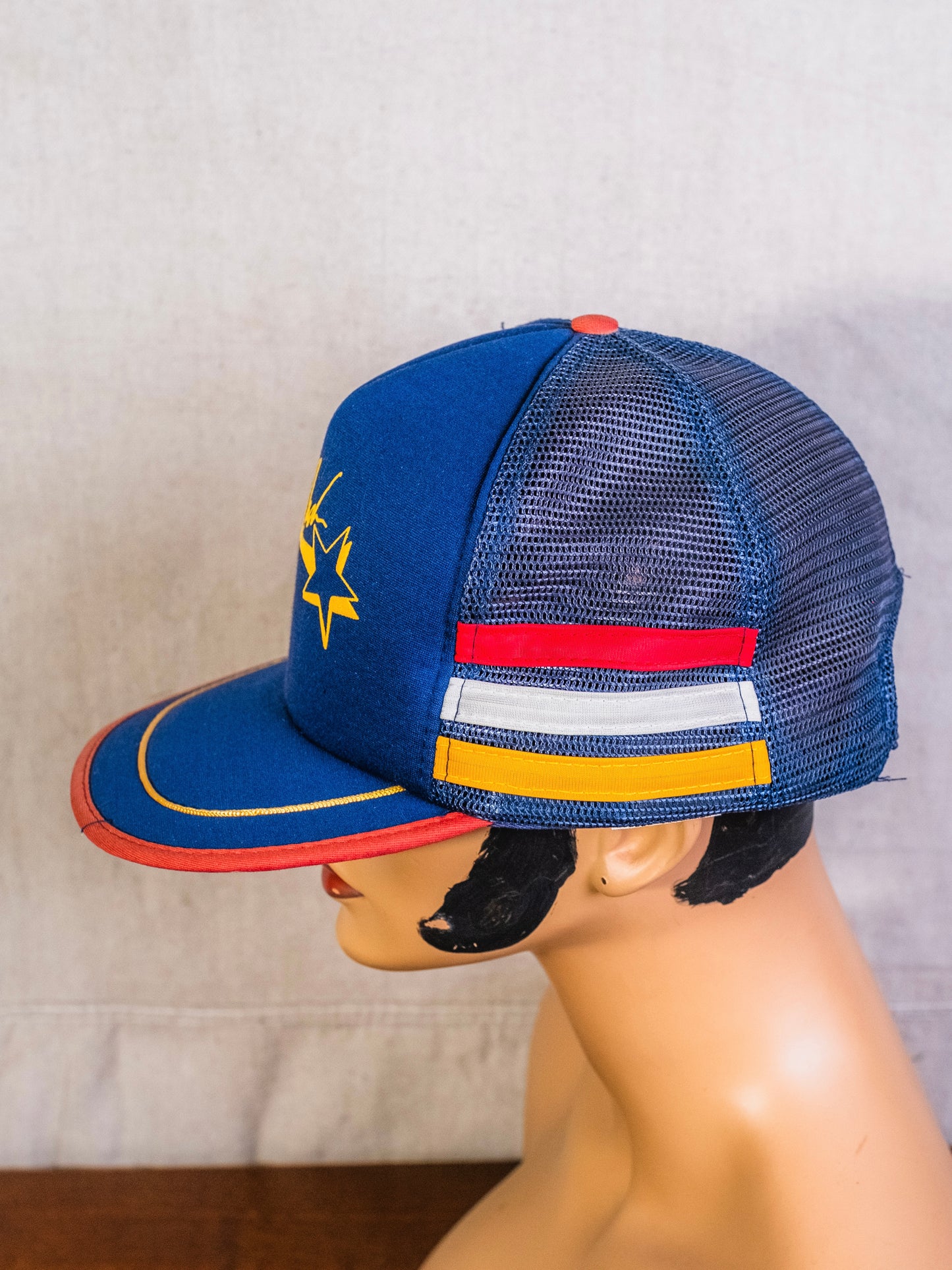 Vintage 1970s Johnny Cash Tour Merch Trucker Hat