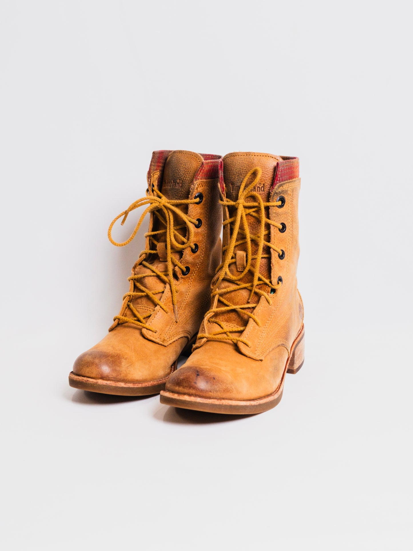 Pendleton x Timberland Worn Leather Lace-Up Boots | Women’s 6