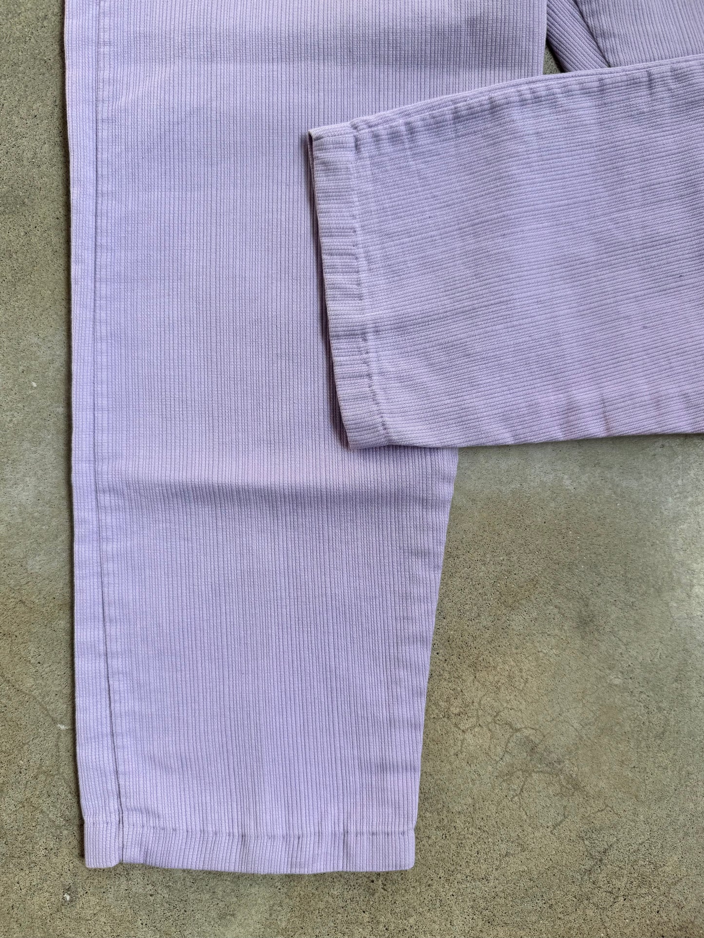 Vintage 1950s Handmade Lavender Purple Pedal Pusher Pants | XS
