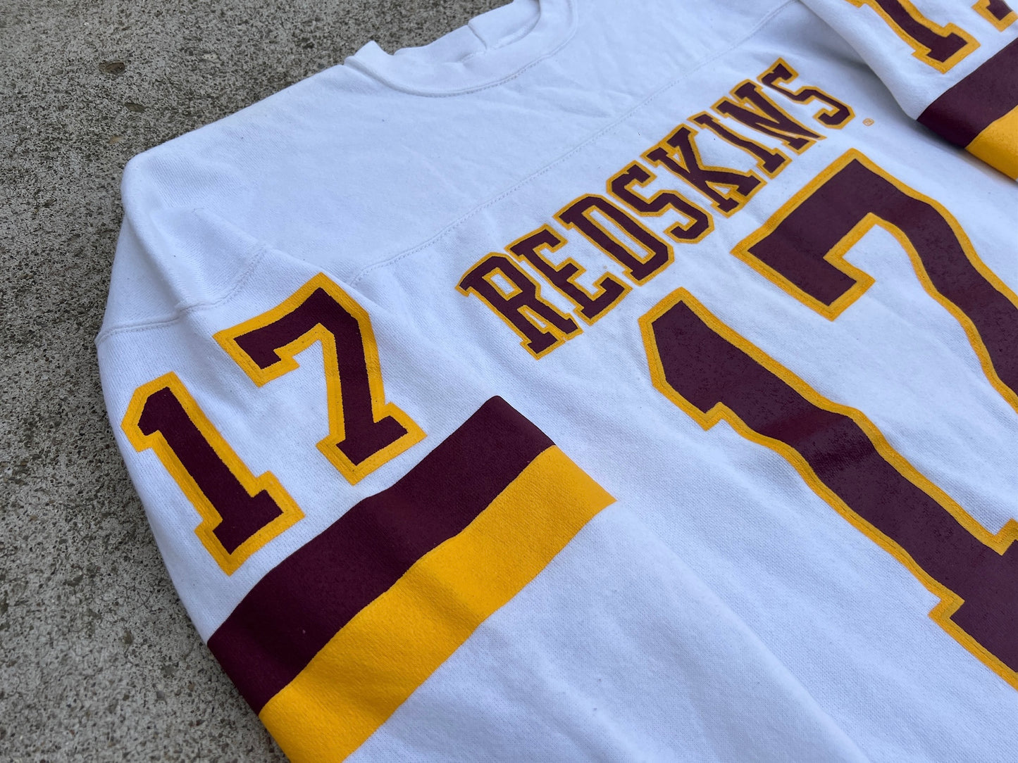 Vintage Washington Redskins #17 Doug Williams Crewneck Sweatshirt | Large