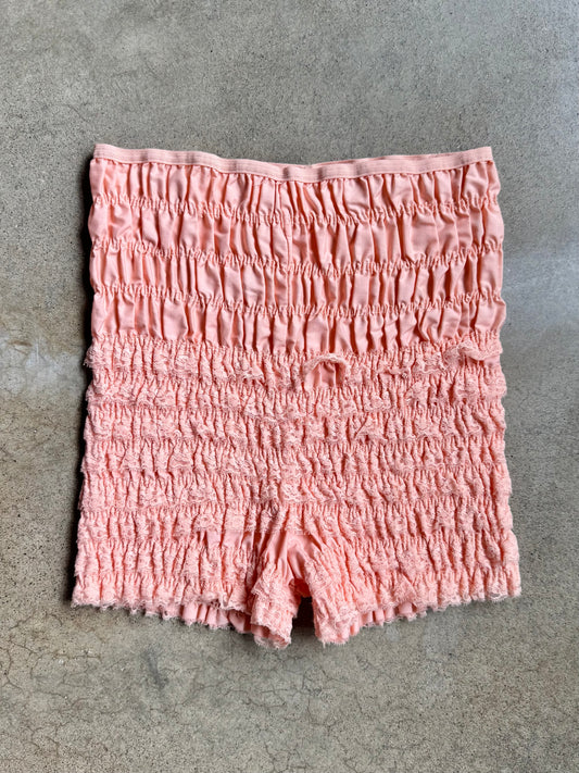 Vintage 1970s Partners Please! Peach Lace Bloomers | Medium
