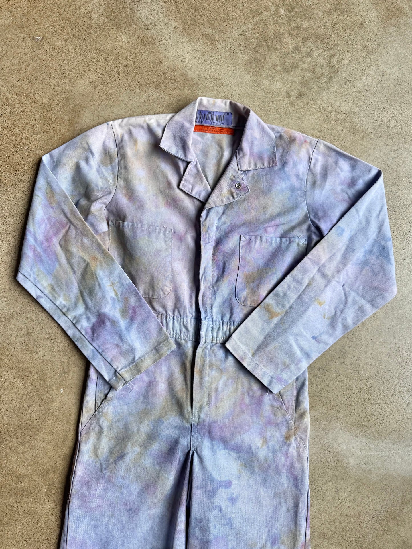 Red Kap Mechanic Handmade Tie Dye Coveralls | 32R