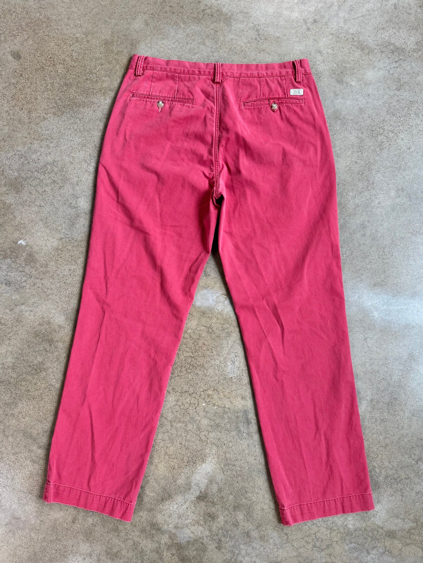 Vintage 1990s Polo Ralph Lauren Cotton Bedford Chino Pants | Waist 34”