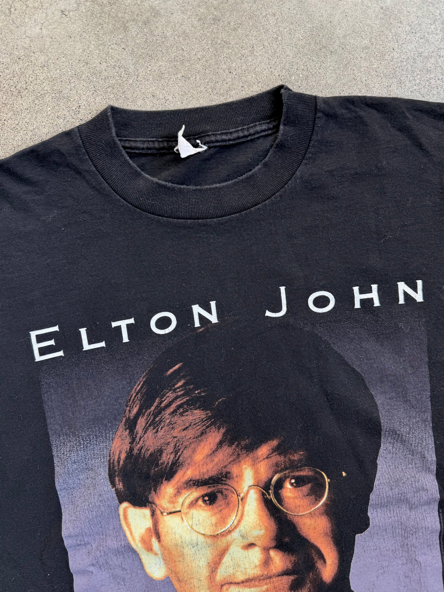 Vintage 1995 Elton John Made in England Tour Tee | Large