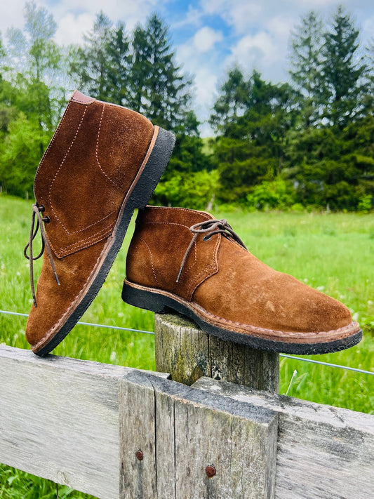 Frye Brown Suede Leather Chukka Ankle Boots | Mens 11