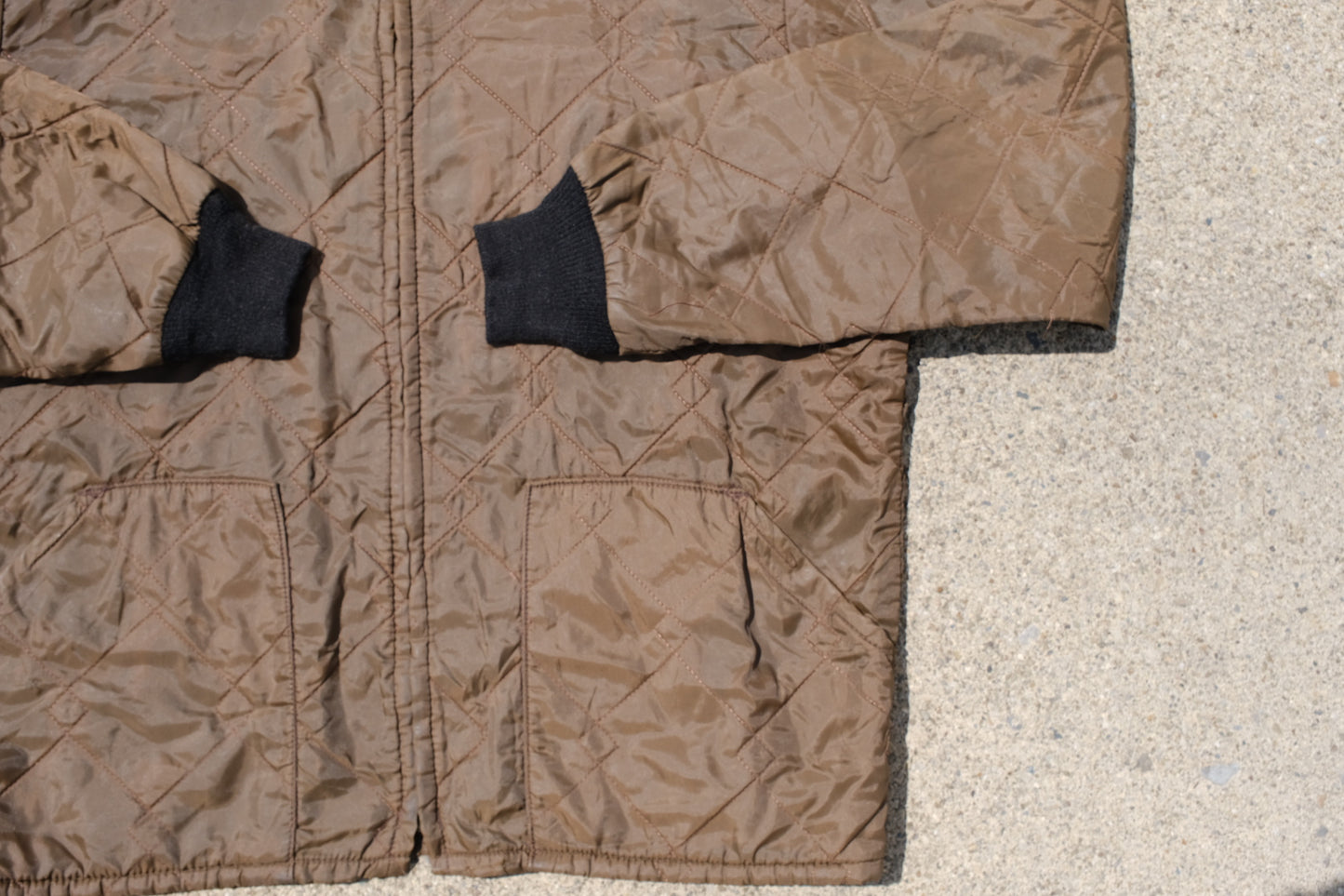 Key Imperial Brown Quilted Jacket