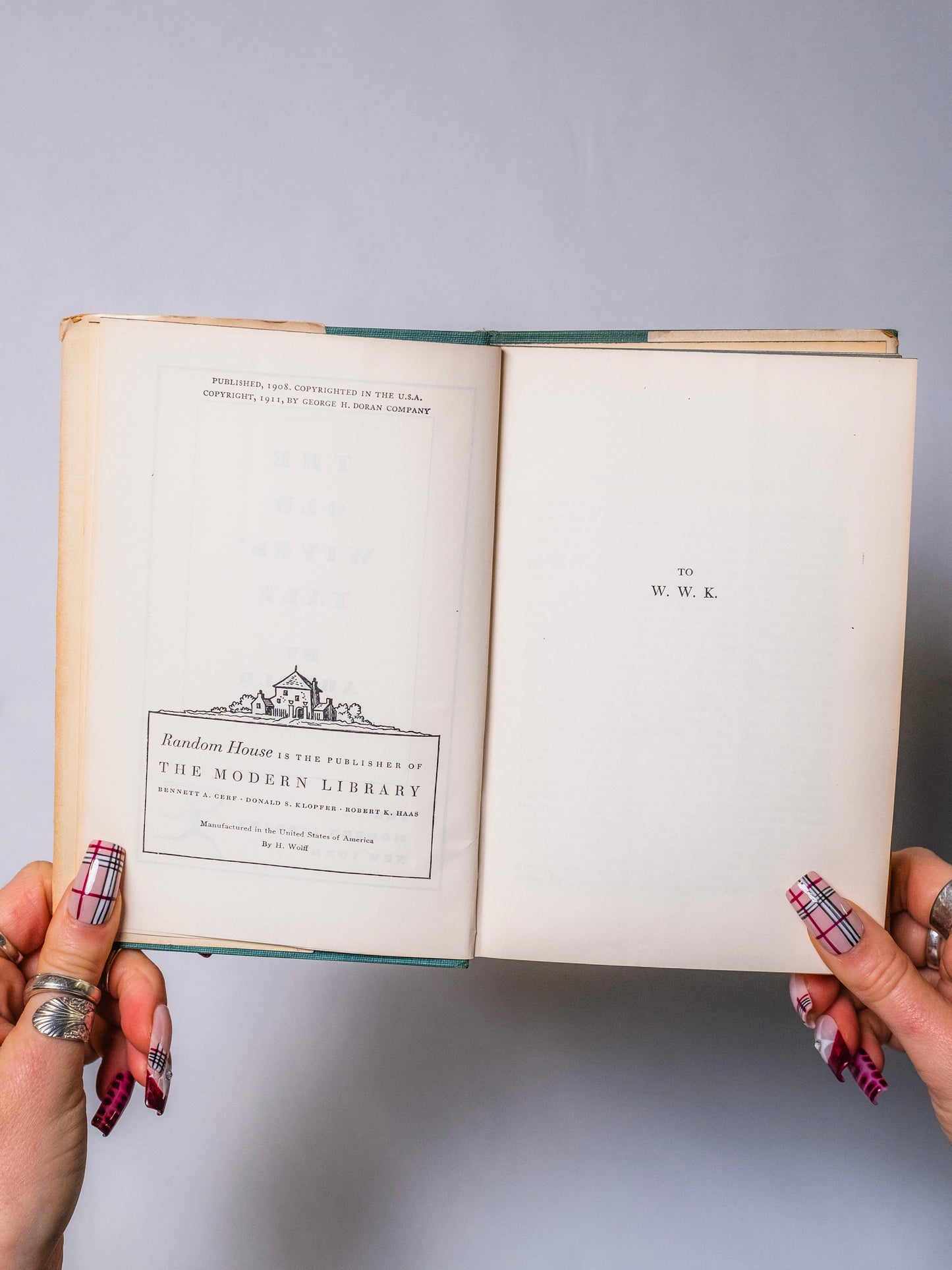 The Old Wives’ Tale Book