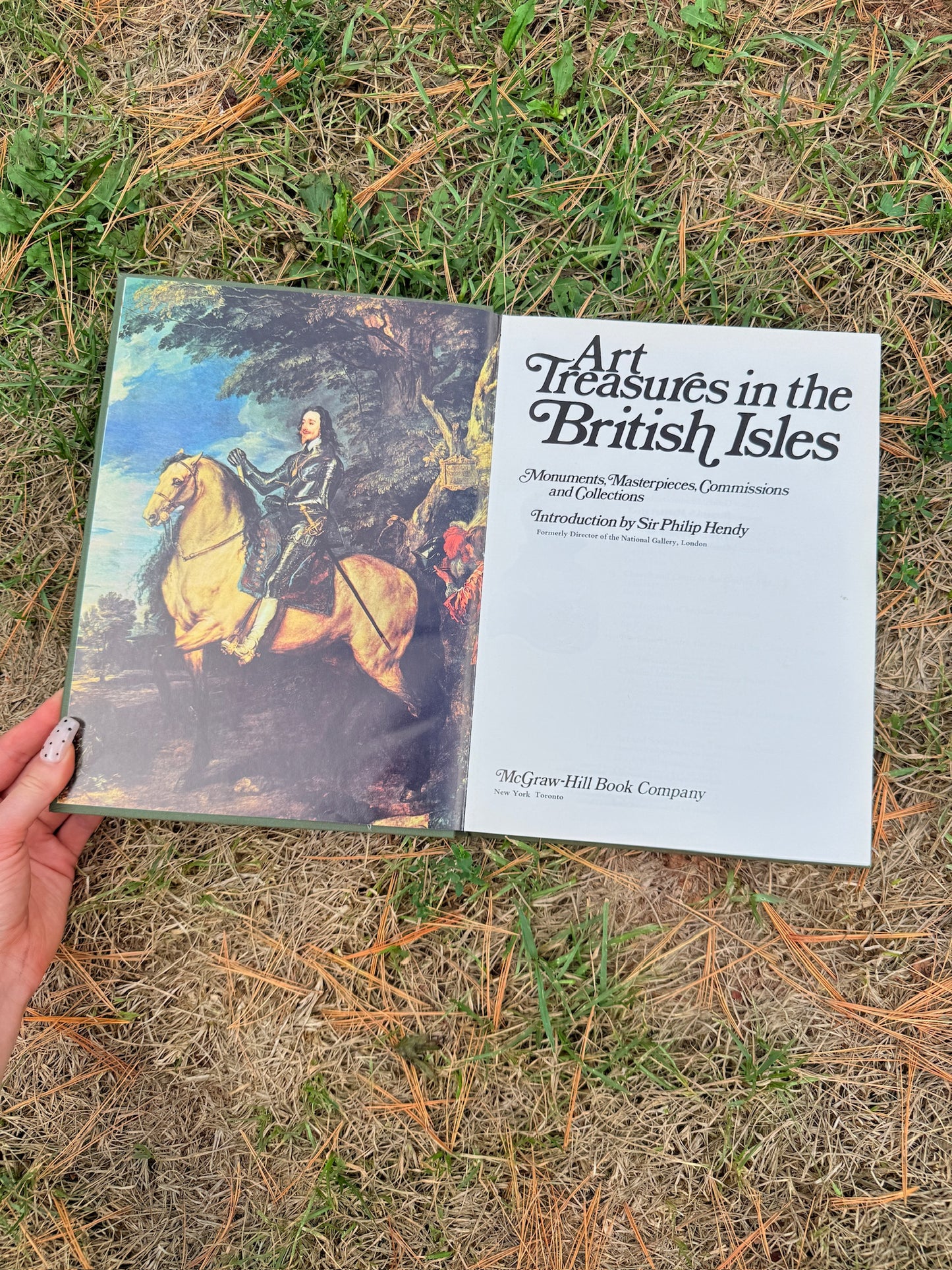 Art Treasures in the British Isles Hardcover Book