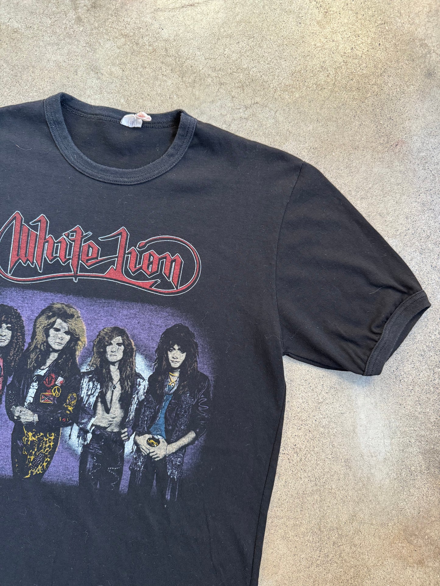 Vintage 1980s White Lion Rock N’ Roar Tour Band Tee | Large