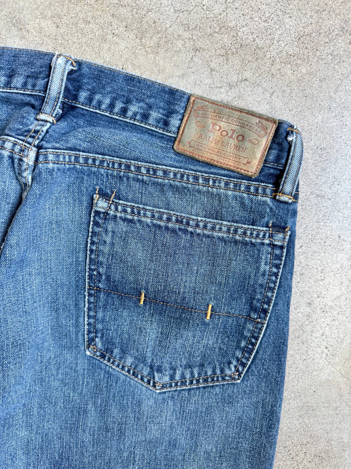 Polo Ralph Lauren Varick Slim Straight Warwick Wash Jeans | 33x32