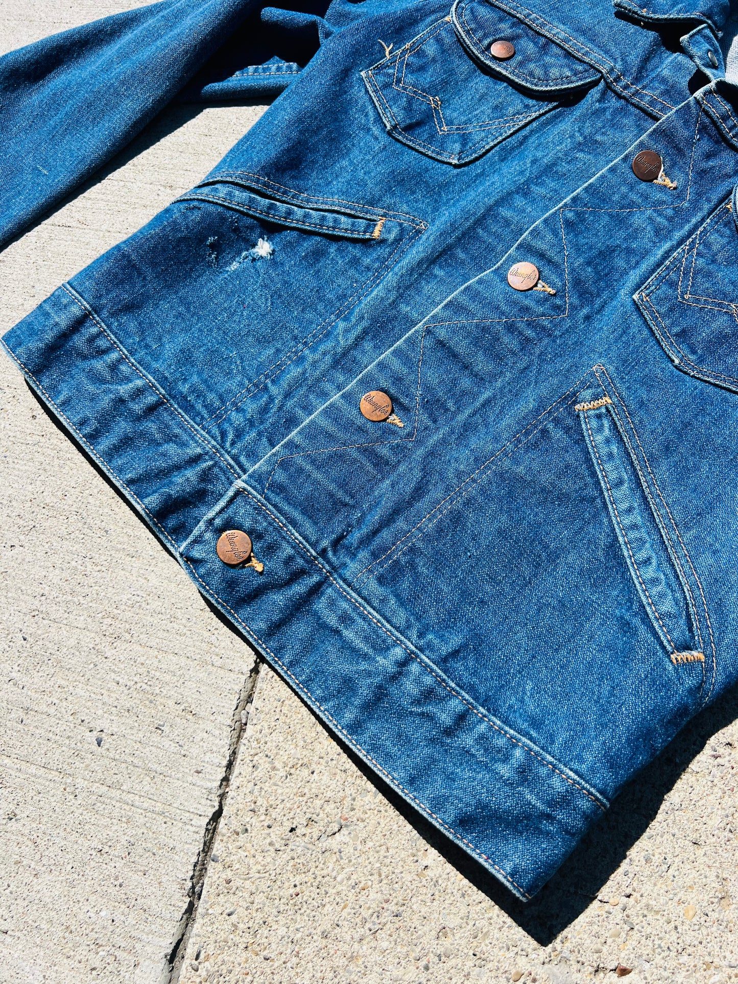 Vintage 1970s Wrangler Denim Jacket