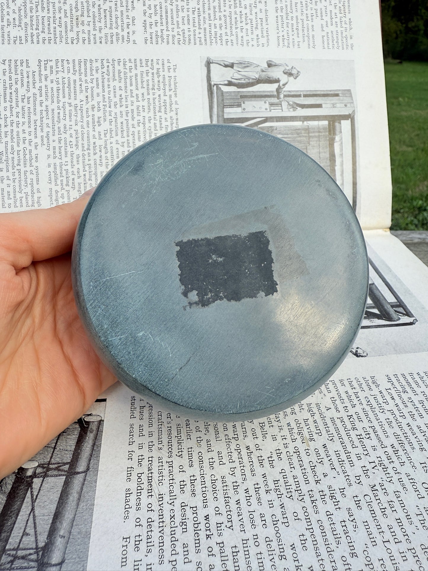 Soapstone Lizard Etched Dish