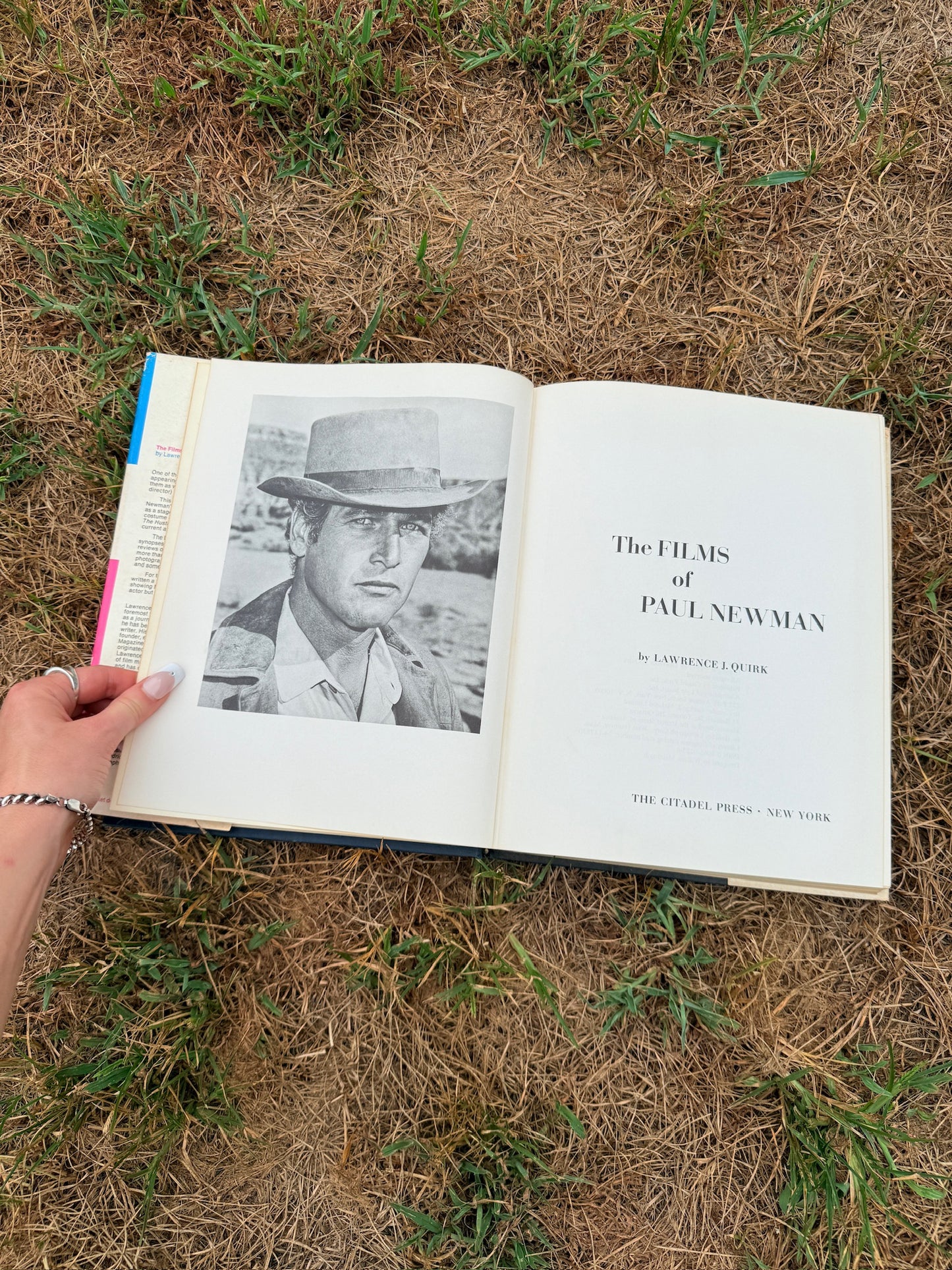 Vintage The Films of Paul Newman Hardcover Book