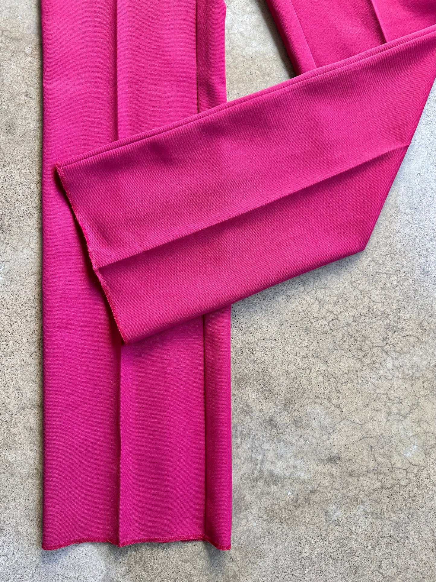 Vintage 1980s Circle S Ranchwear Pink Western Trousers | Waist 28”