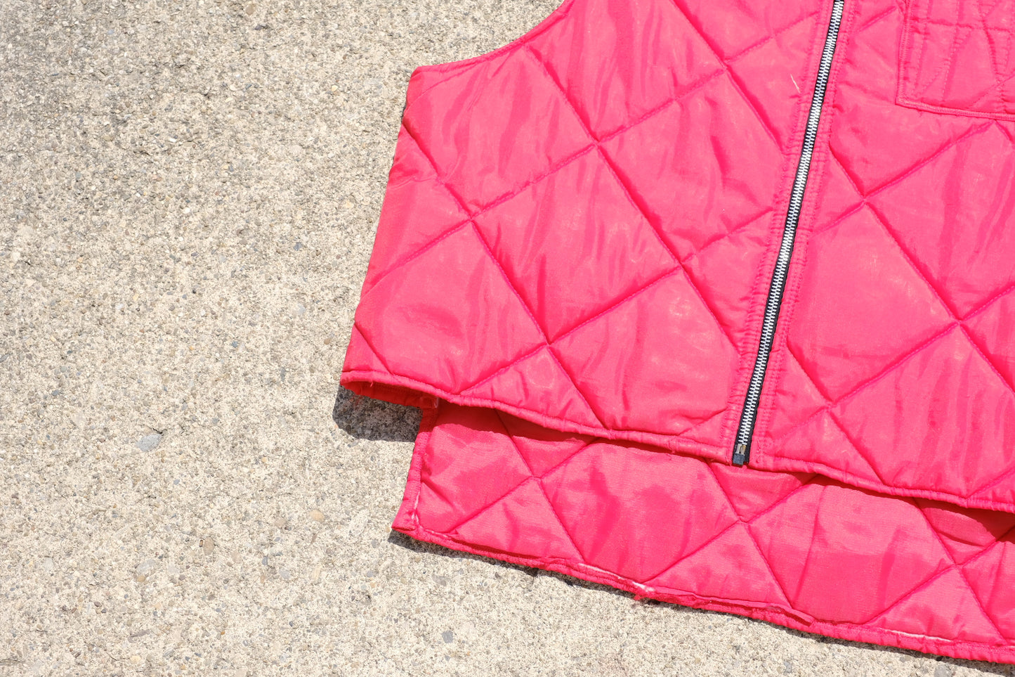 Vintage Red Insulated Hunting Vest