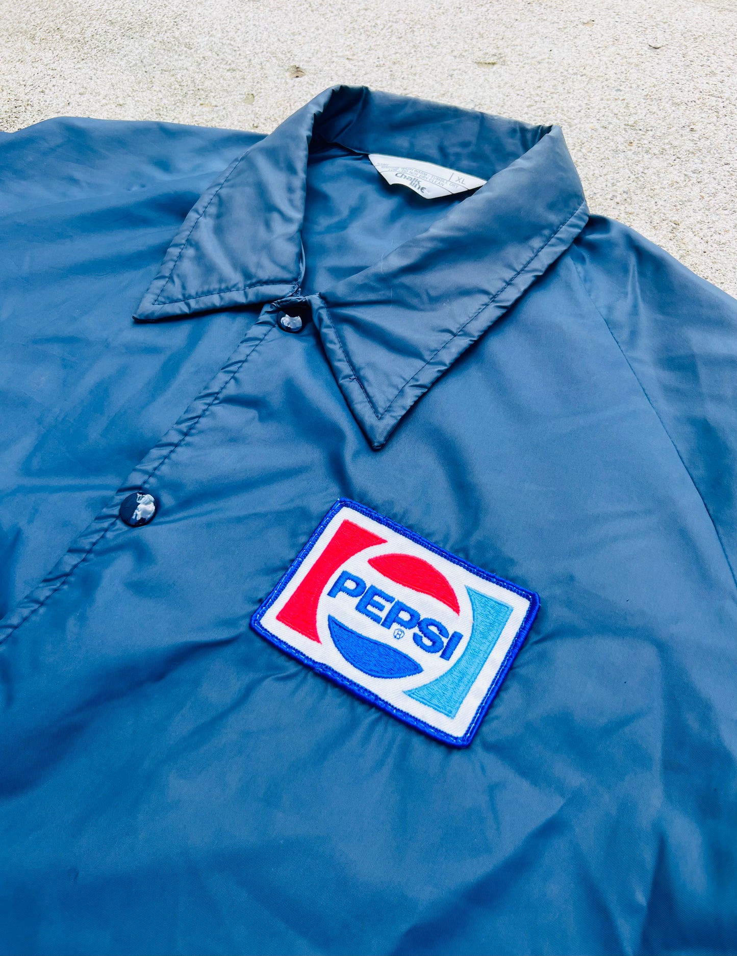 Vintage 1980s ChalkLine Blue Pepsi Jacket