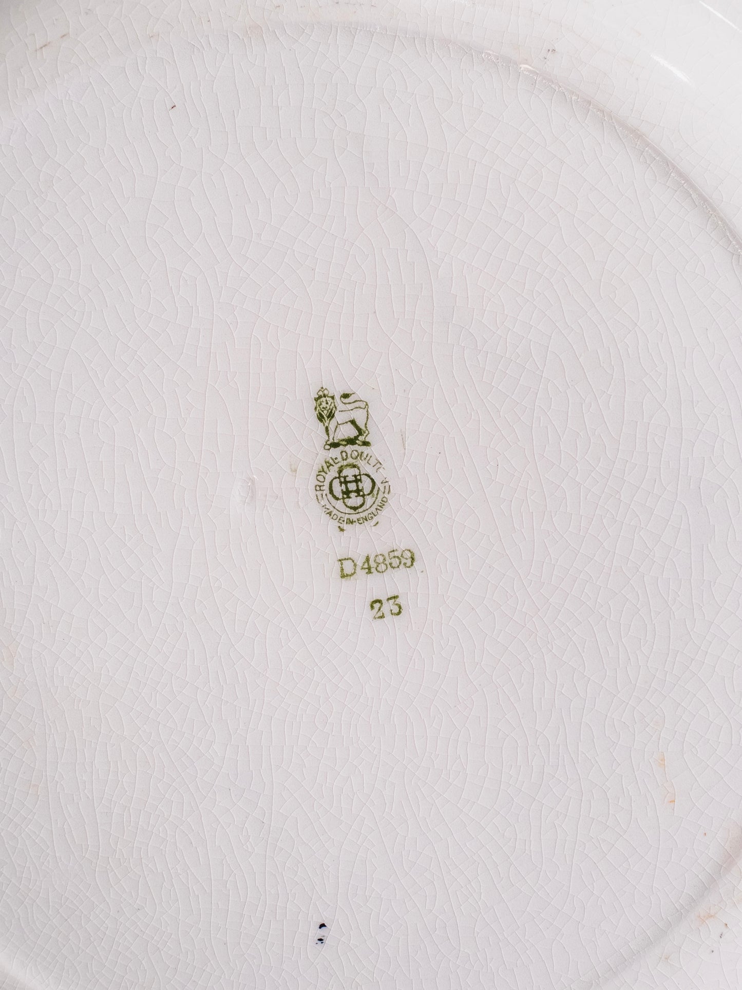 Vintage 1940s Royal Doulton Southwest Abstract Plate