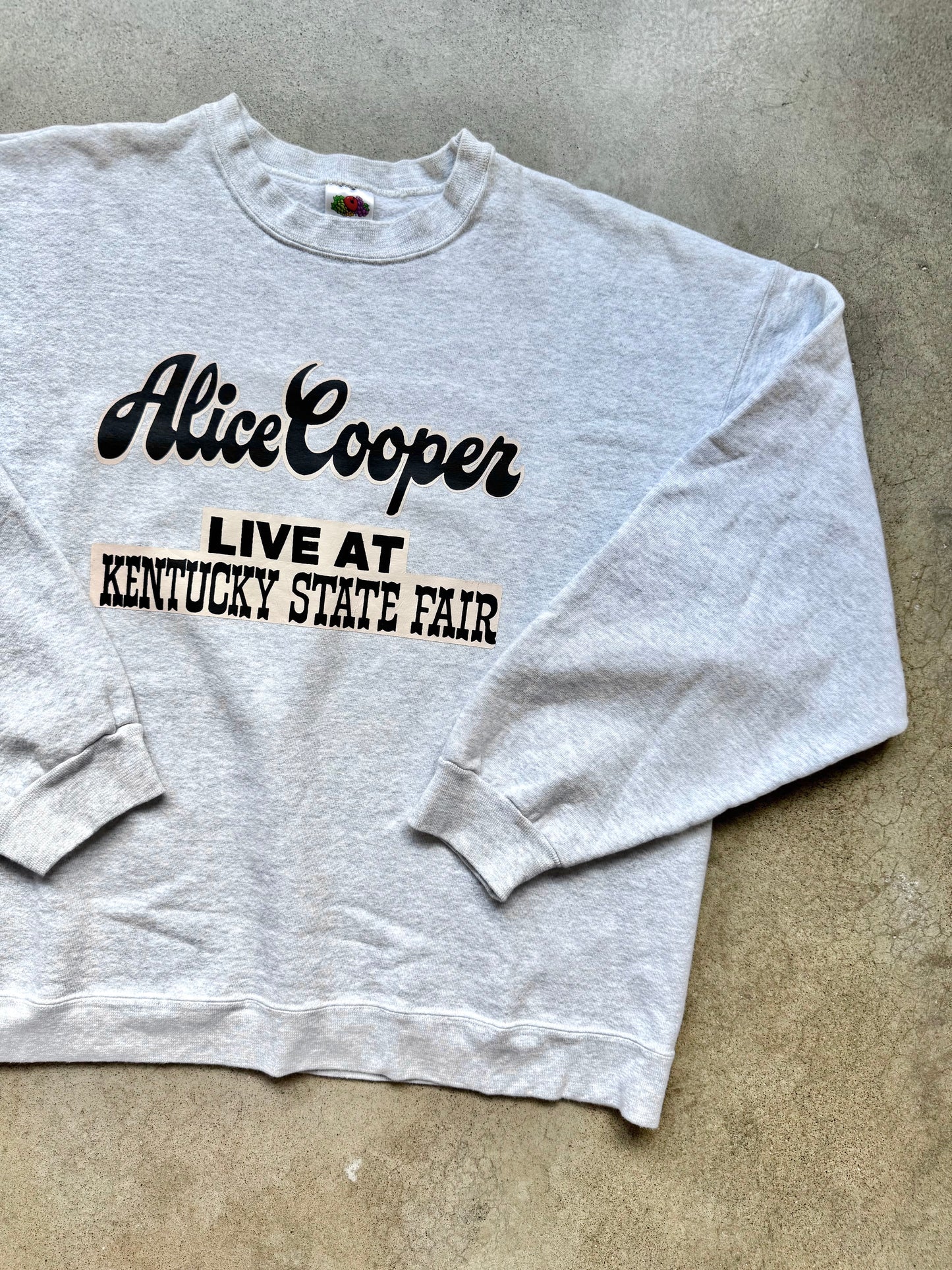 2007 Alice Cooper Kentucky State Fair Crewneck Sweatshirt | 2XL