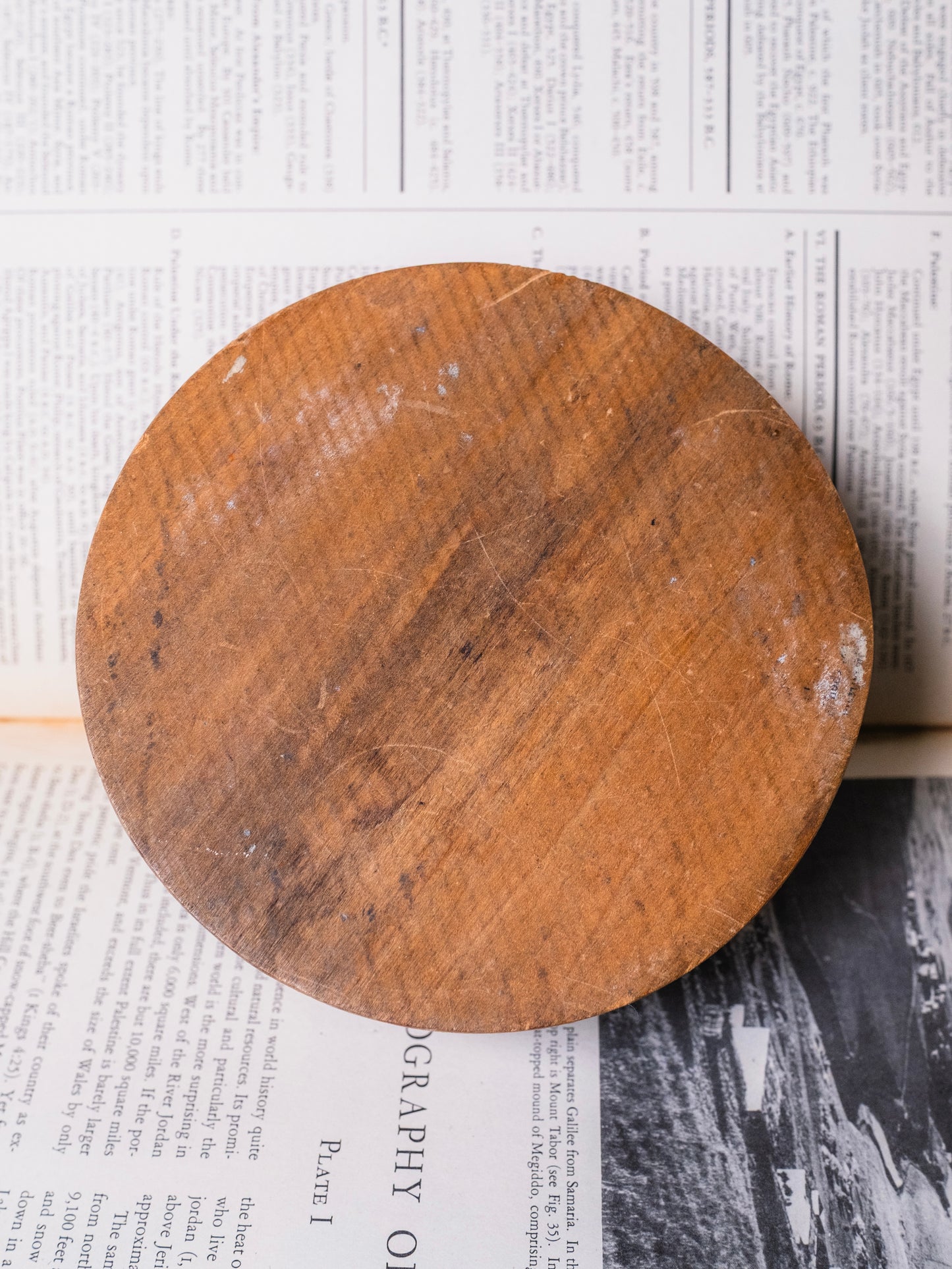 Vintage 1950s Louie Miller School of Millinery Wooden Hat Mold