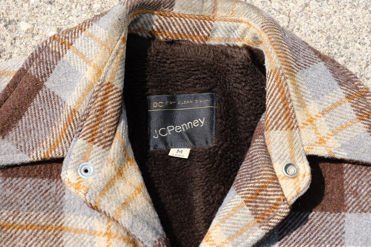 Vintage JC Penny Wool Plaid Jacket