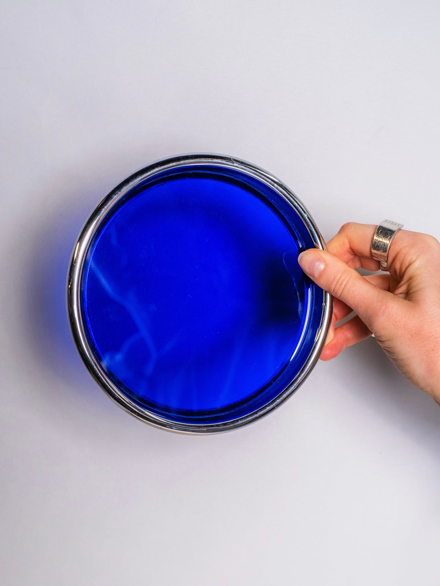 Vintage 1930s Russel Wright Chase Chrome Tableware 2-Piece Set