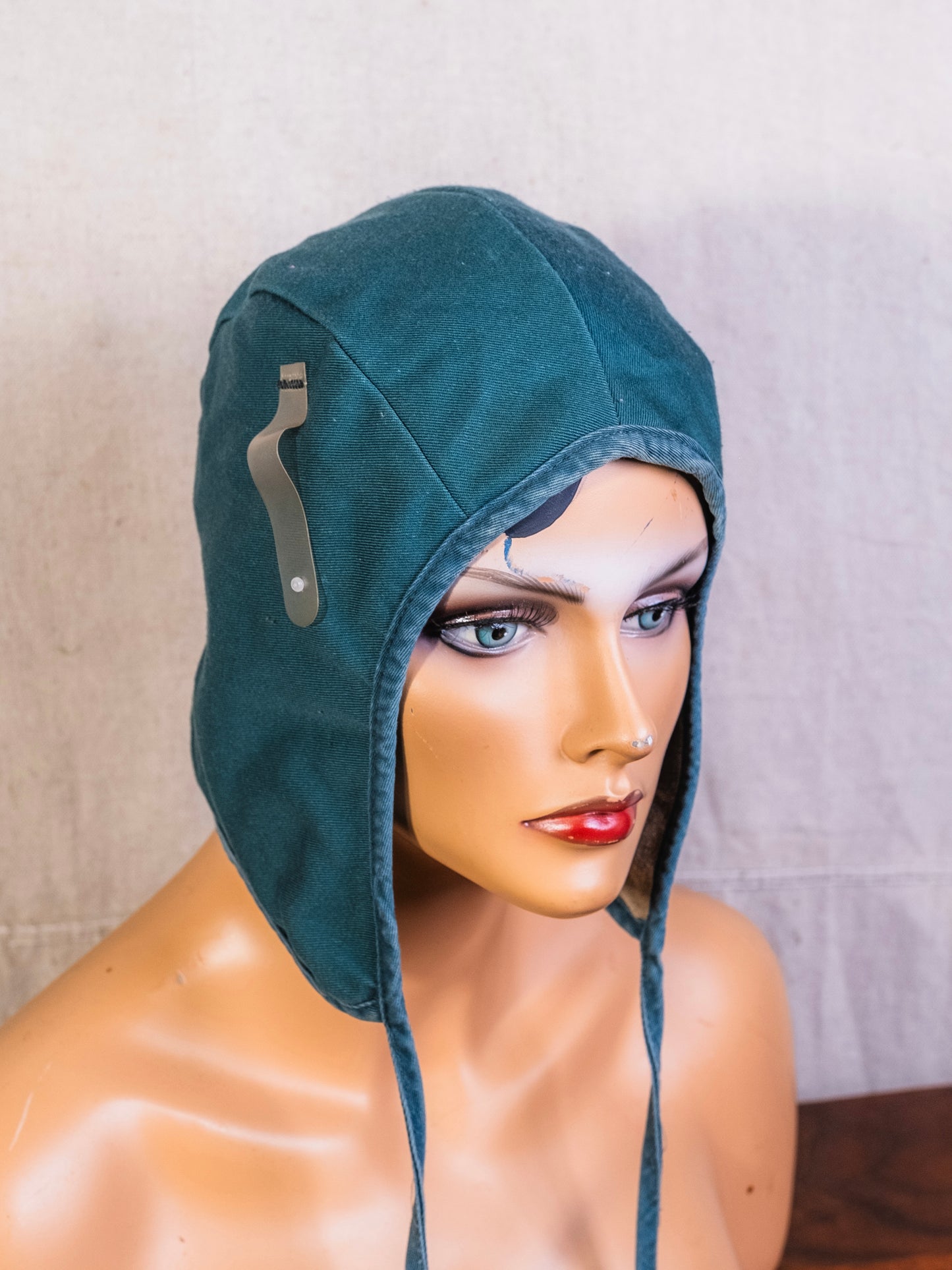 Vintage 1950s Military Aviation Helmet Liner Cap