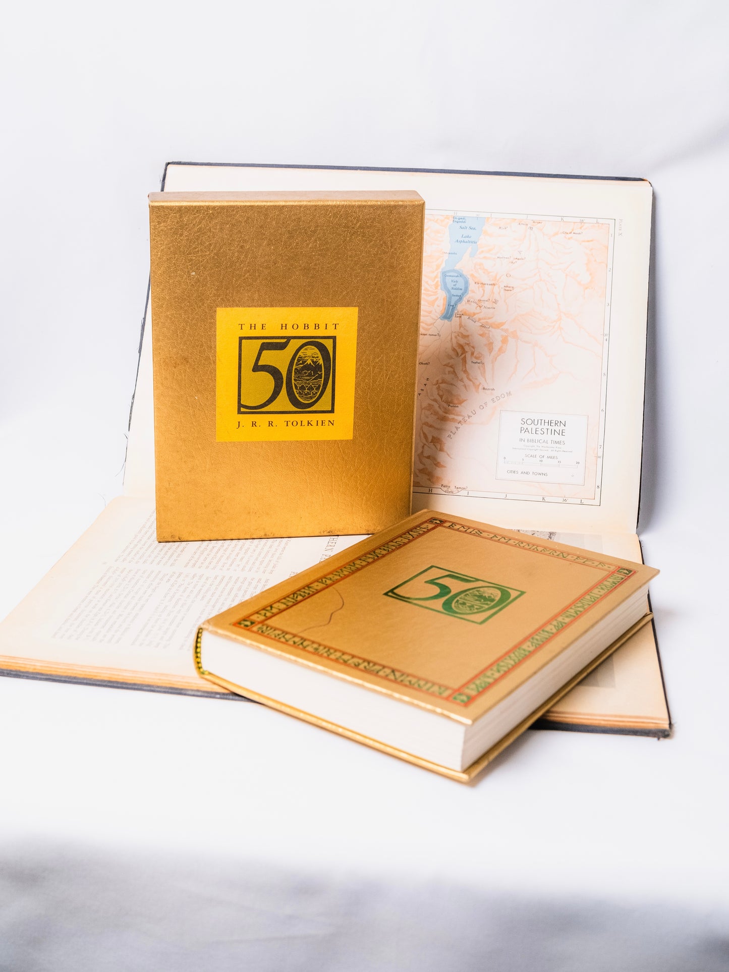 Vintage 1980s The Hobbit J.R.R. Tolkien 50th Anniversary Book