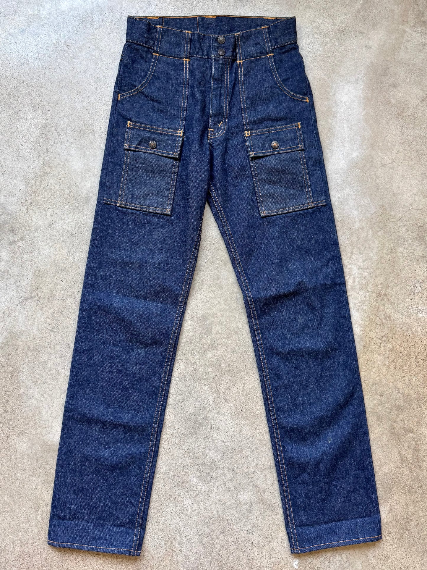 TCB Jeans Japanese Selvedge Denim Bush Pants | Waist 28”