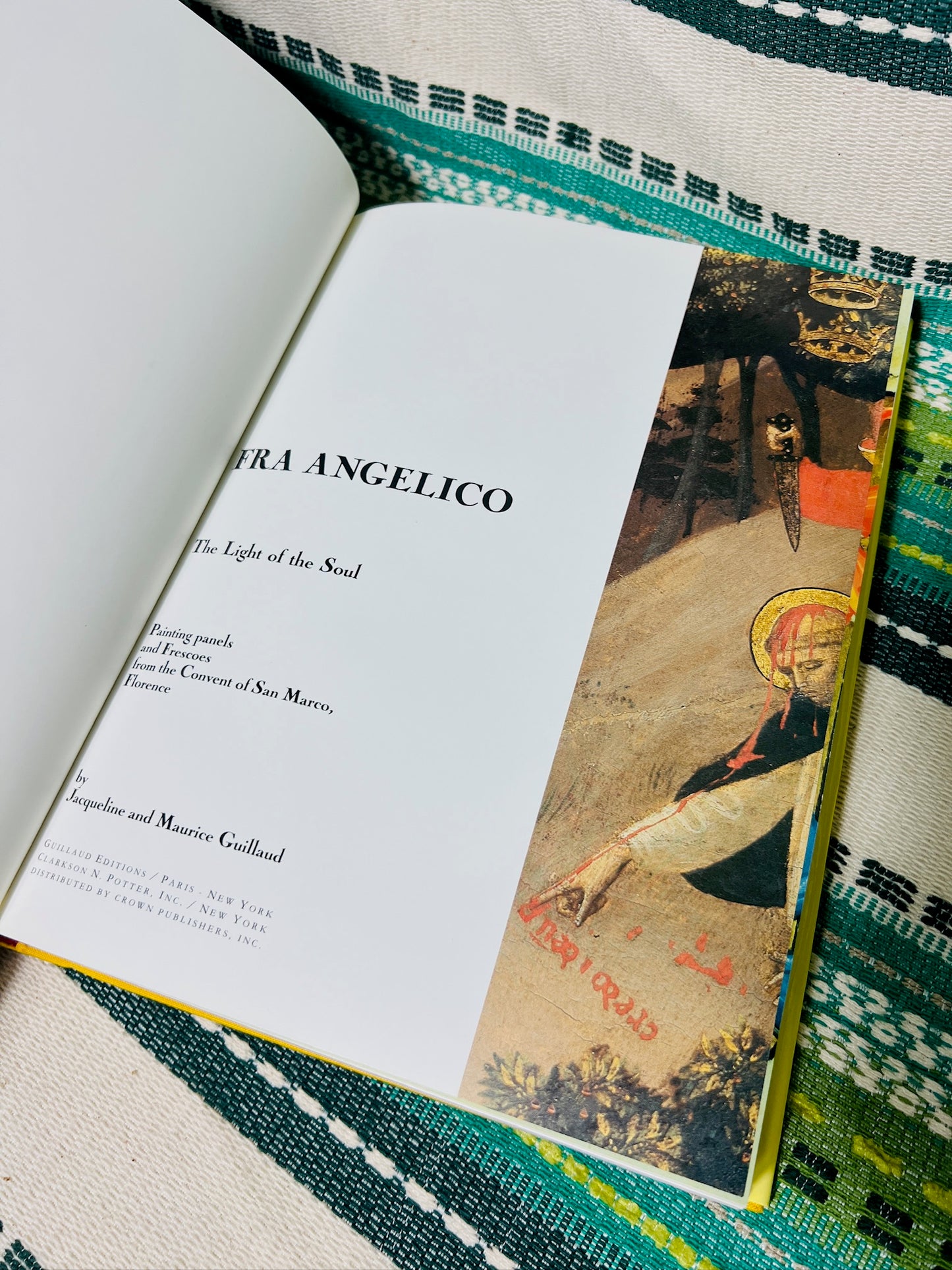 Vintage Fra Angelico: The Light of the Soul Hardcover Book