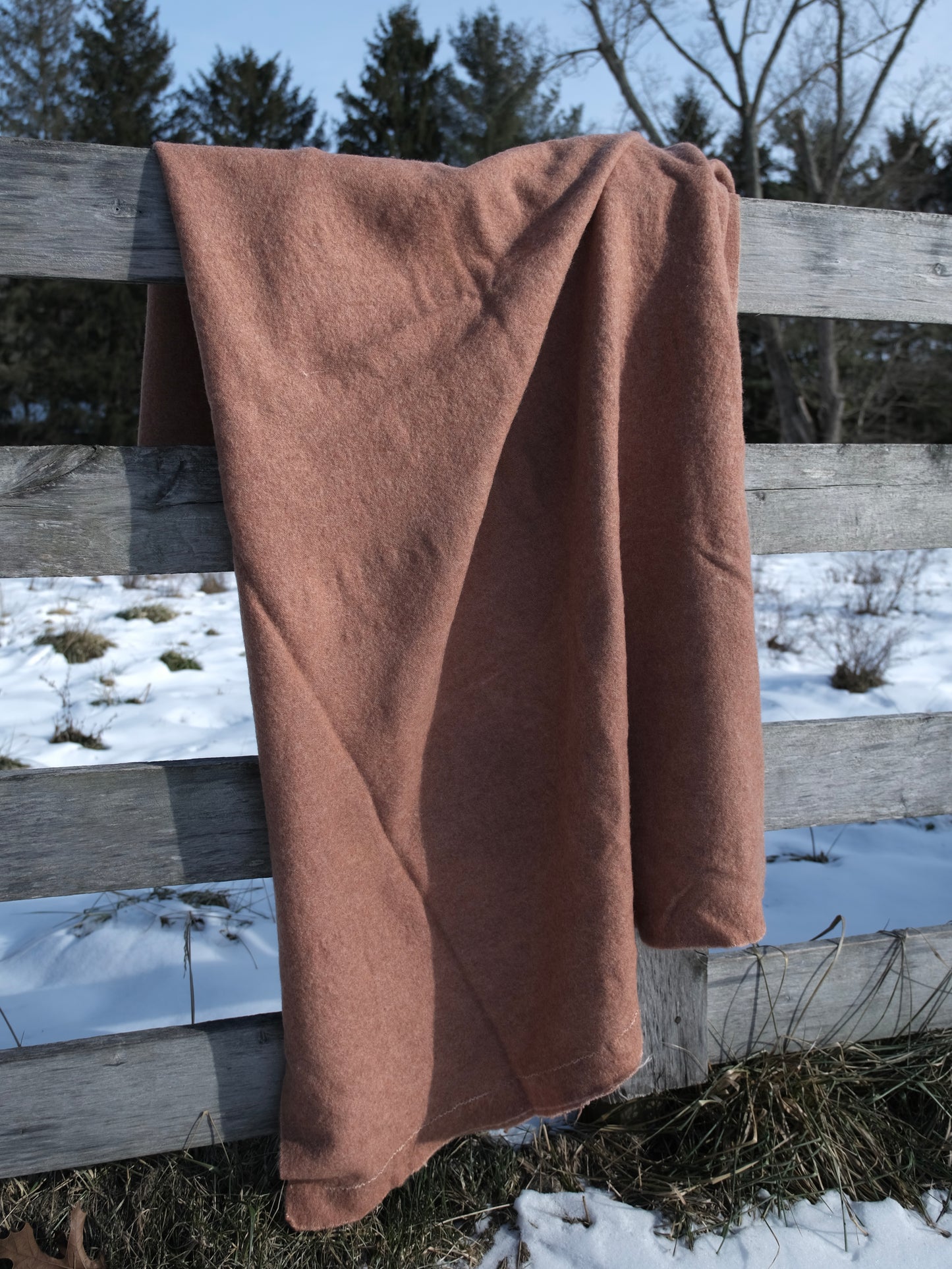 Vintage 1930s/40s Muted Wool Blanket