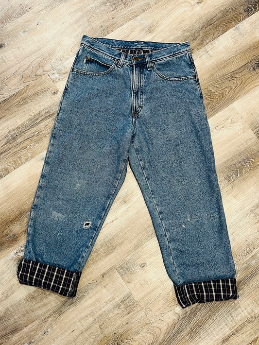L.L. Bean Flannel Lined Jeans | Waist 31”