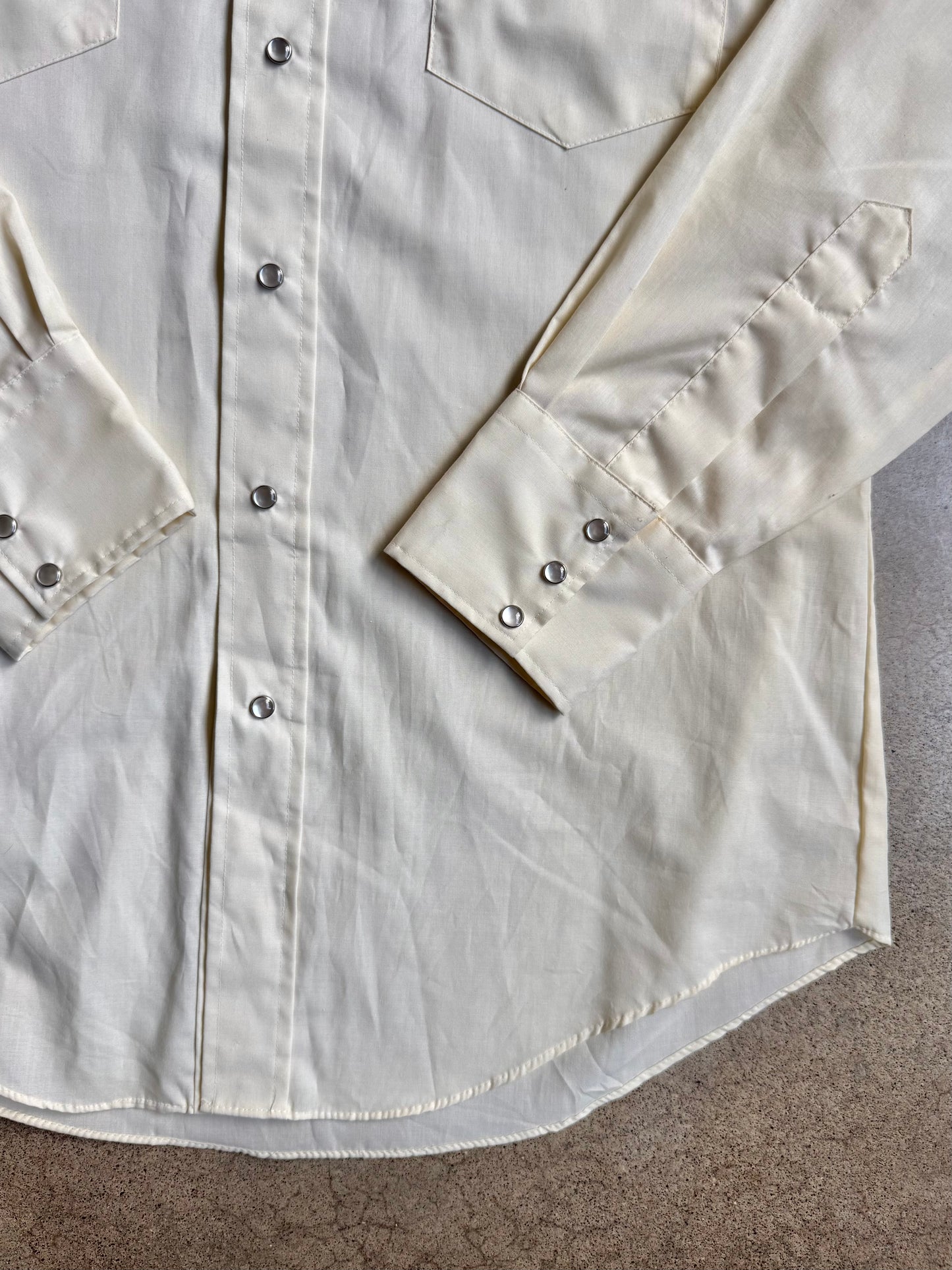 Vintage 1970s Chute #1 Floral Embroidered Western Pearl Snap Shirt | Medium