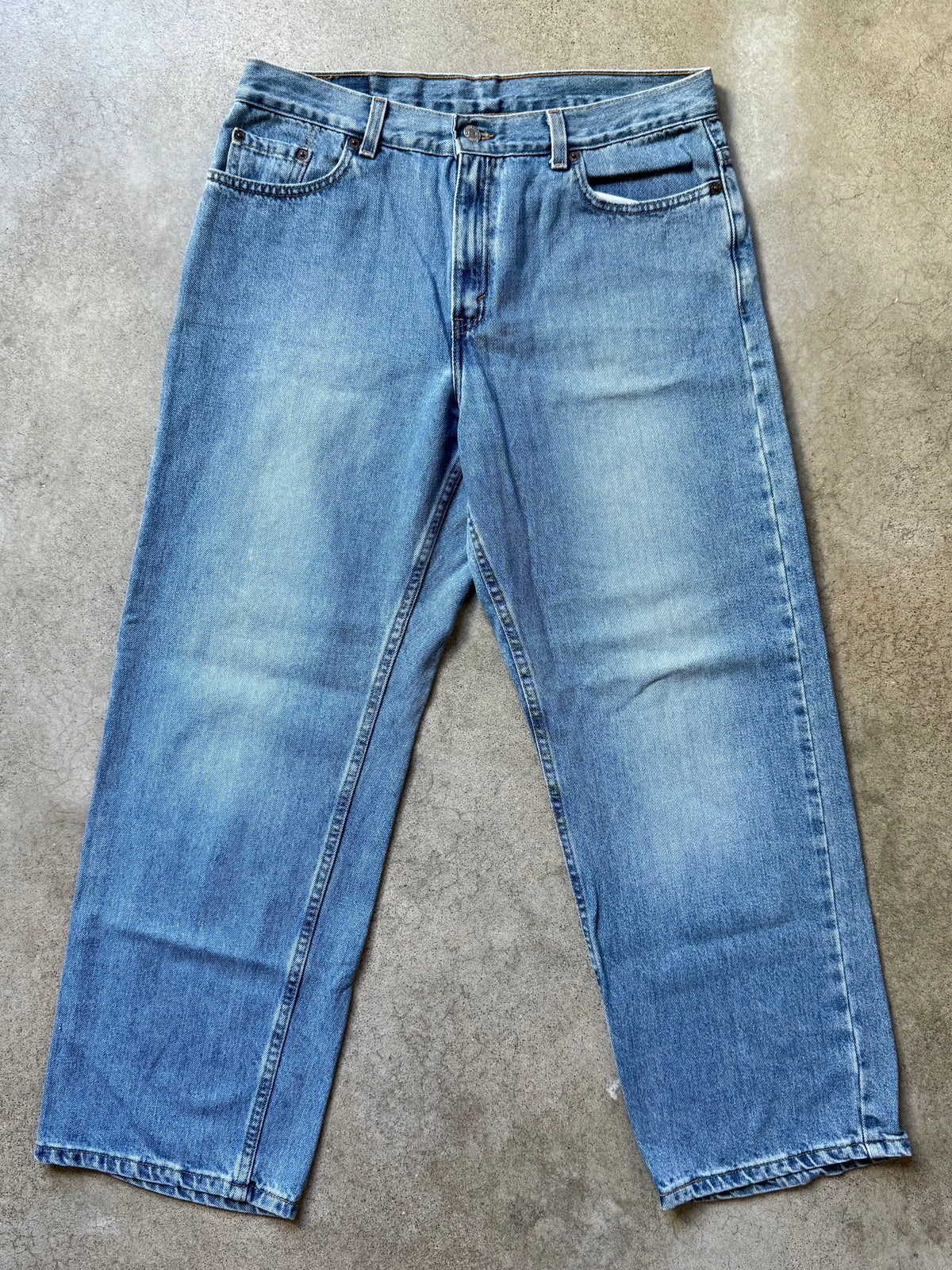 Vintage 1990s Levi’s 577 Loose Fit Faded Wash Jeans | Waist 34”