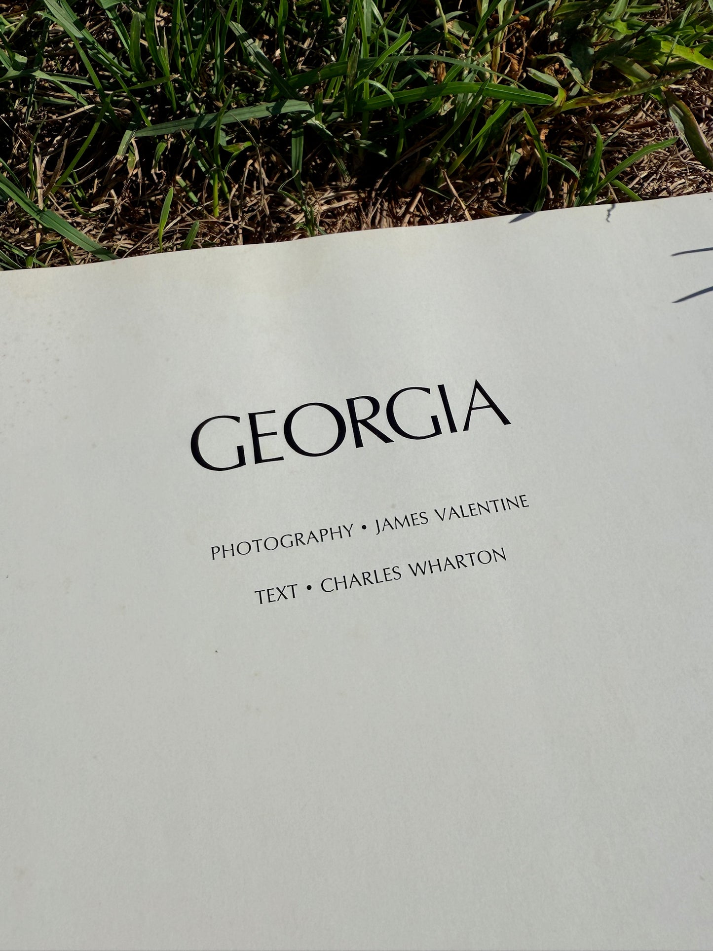 Vintage Georgia Photography Book