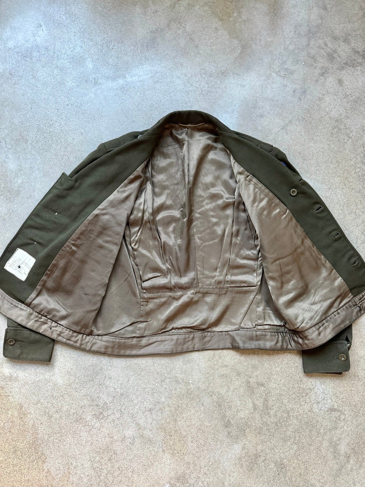 Vintage 1944 WWII U.S. Army 8th Air Force E.T.O Officer’s Field Jacket | 40S